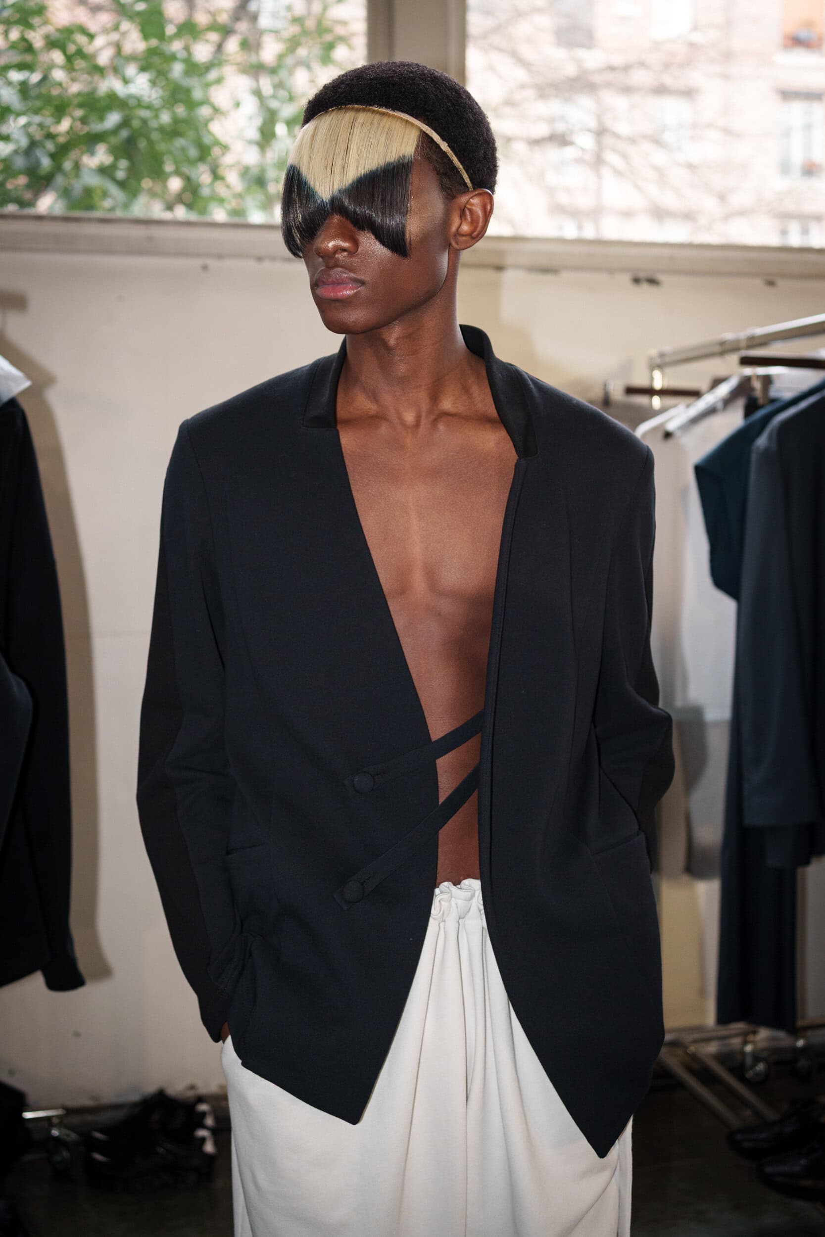 Kiko Kostadinov Fall 2026 Men’s Fashion Show Backstage