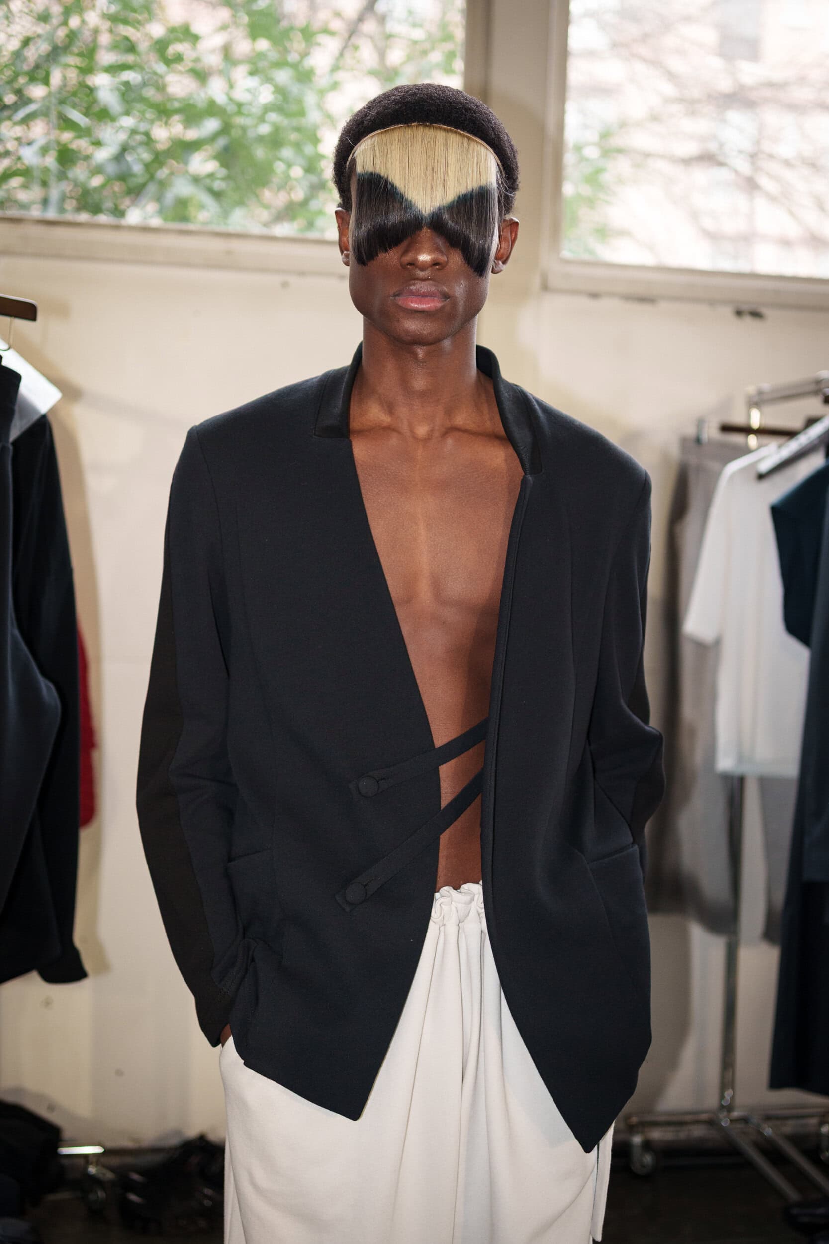 Kiko Kostadinov Fall 2026 Men’s Fashion Show Backstage