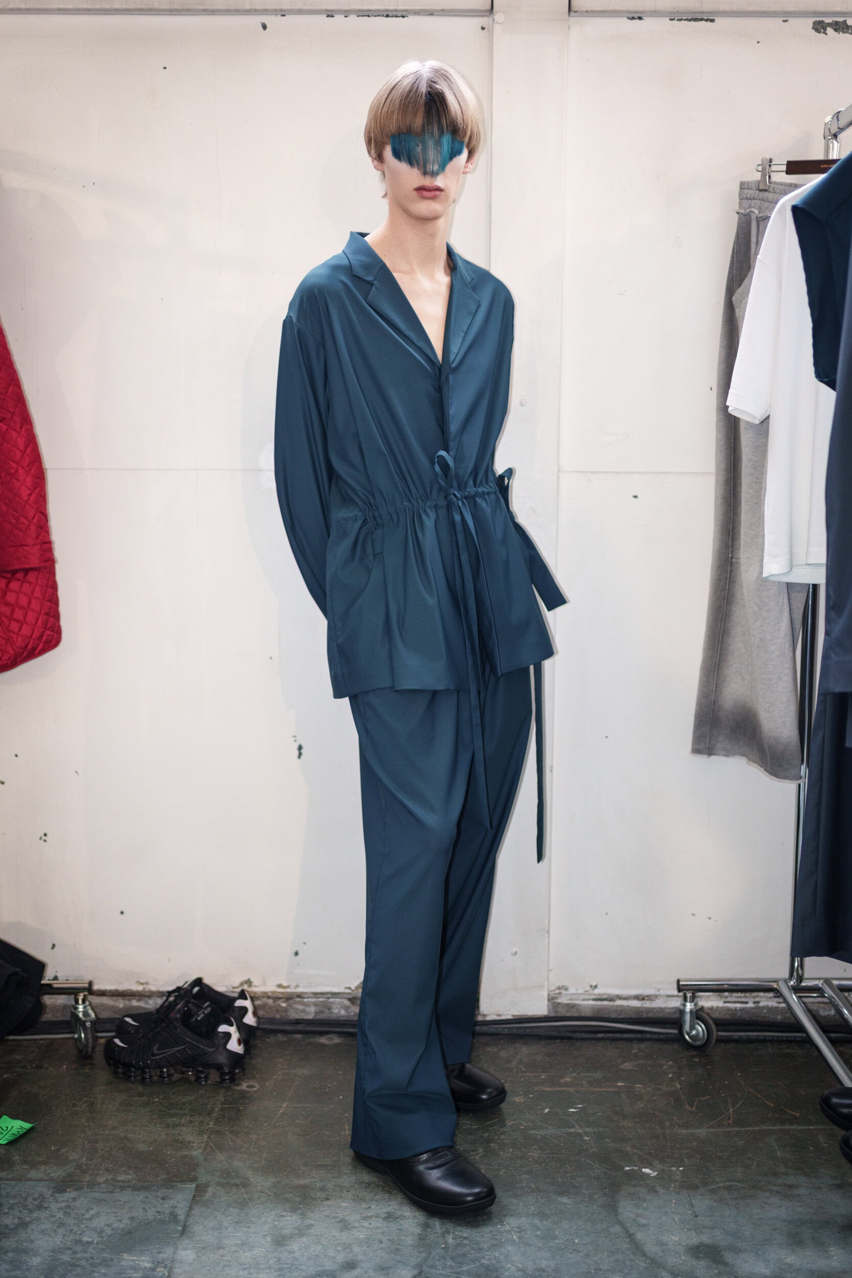 Kiko Kostadinov Fall 2026 Men’s Fashion Show Backstage