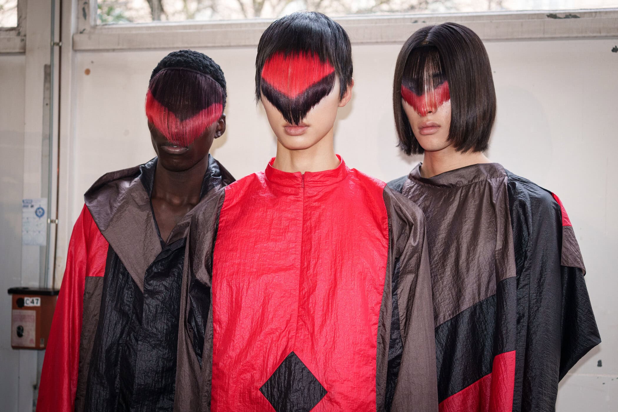 Kiko Kostadinov Fall 2026 Men’s Fashion Show Backstage
