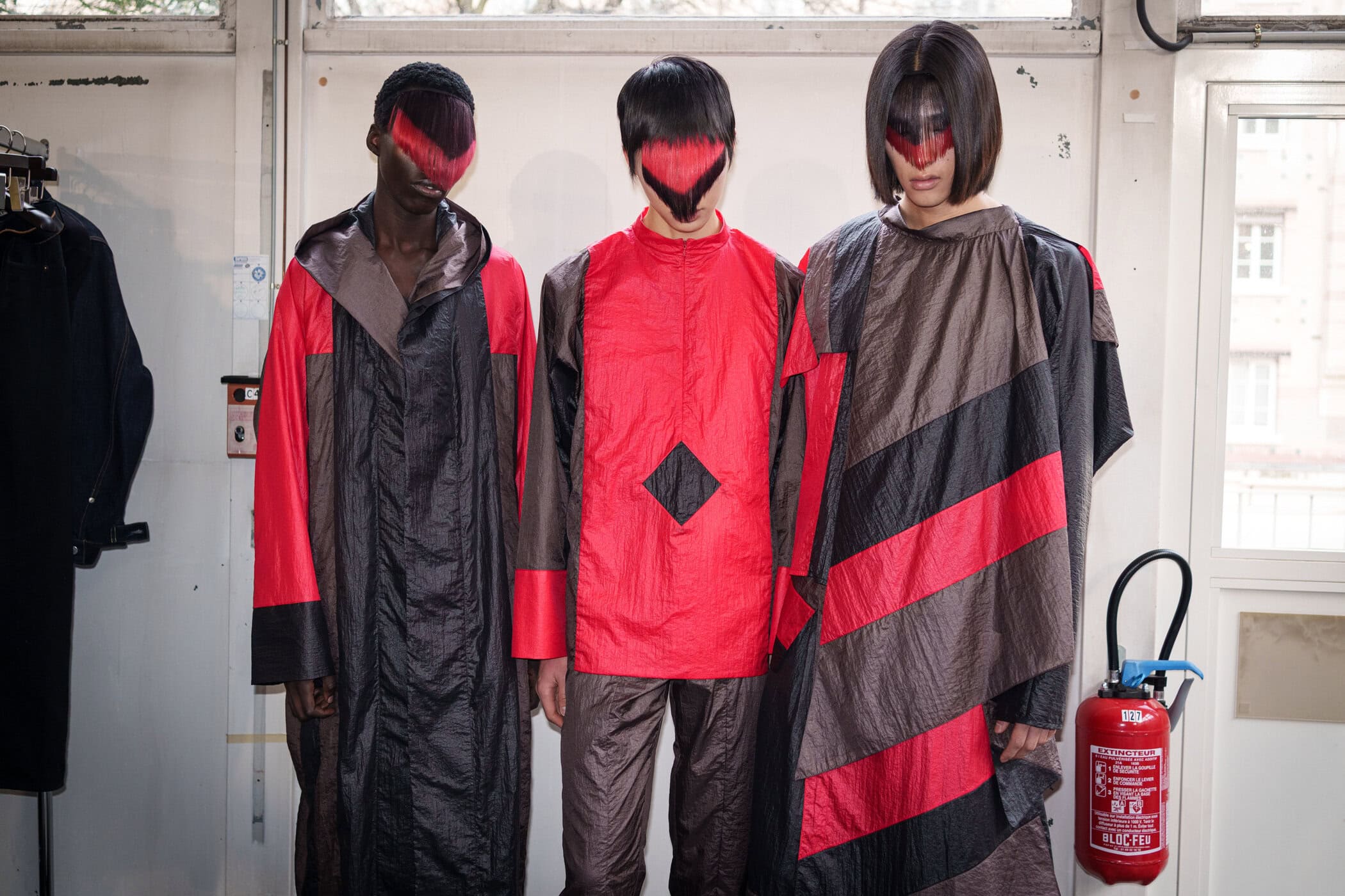 Kiko Kostadinov Fall 2026 Men’s Fashion Show Backstage