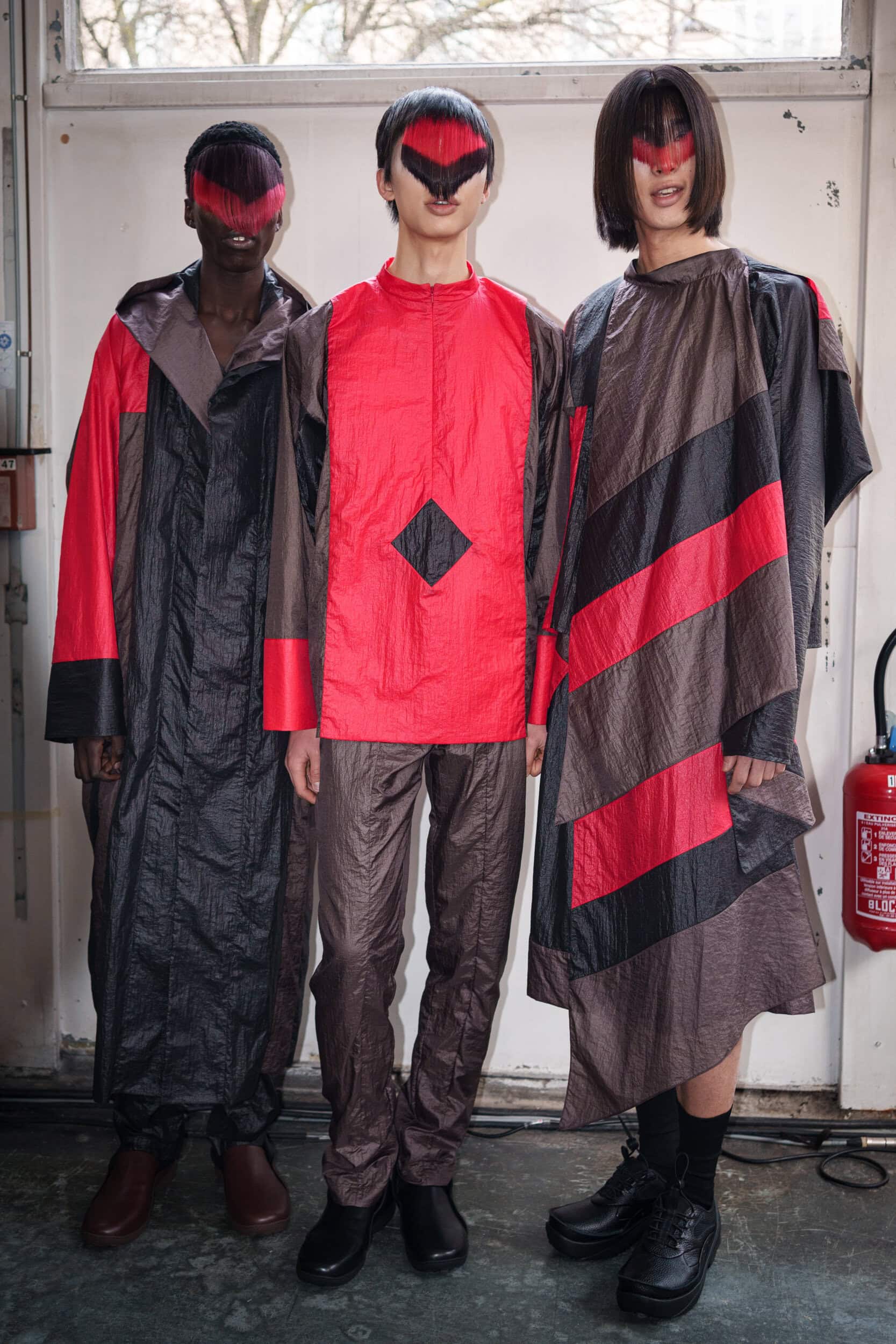 Kiko Kostadinov Fall 2026 Men’s Fashion Show Backstage