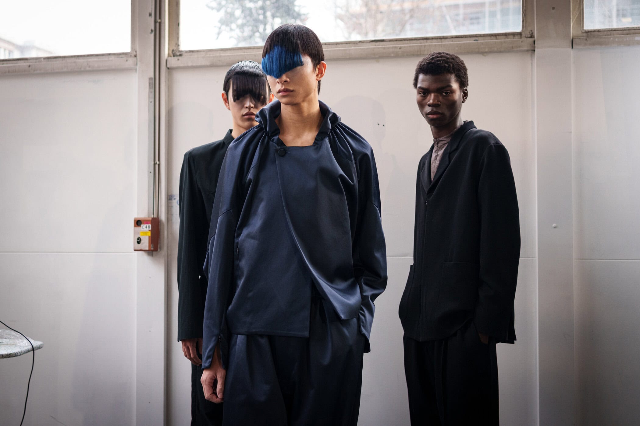 Kiko Kostadinov Fall 2026 Men’s Fashion Show Backstage