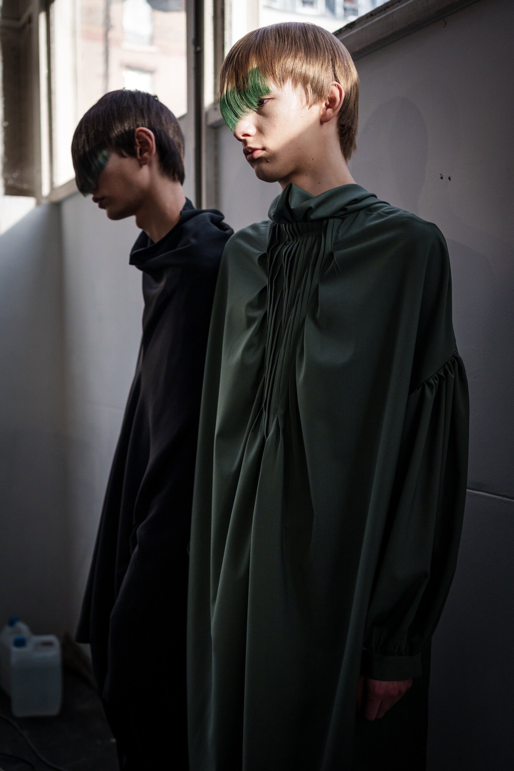 Kiko Kostadinov Fall 2026 Men’s Fashion Show Backstage
