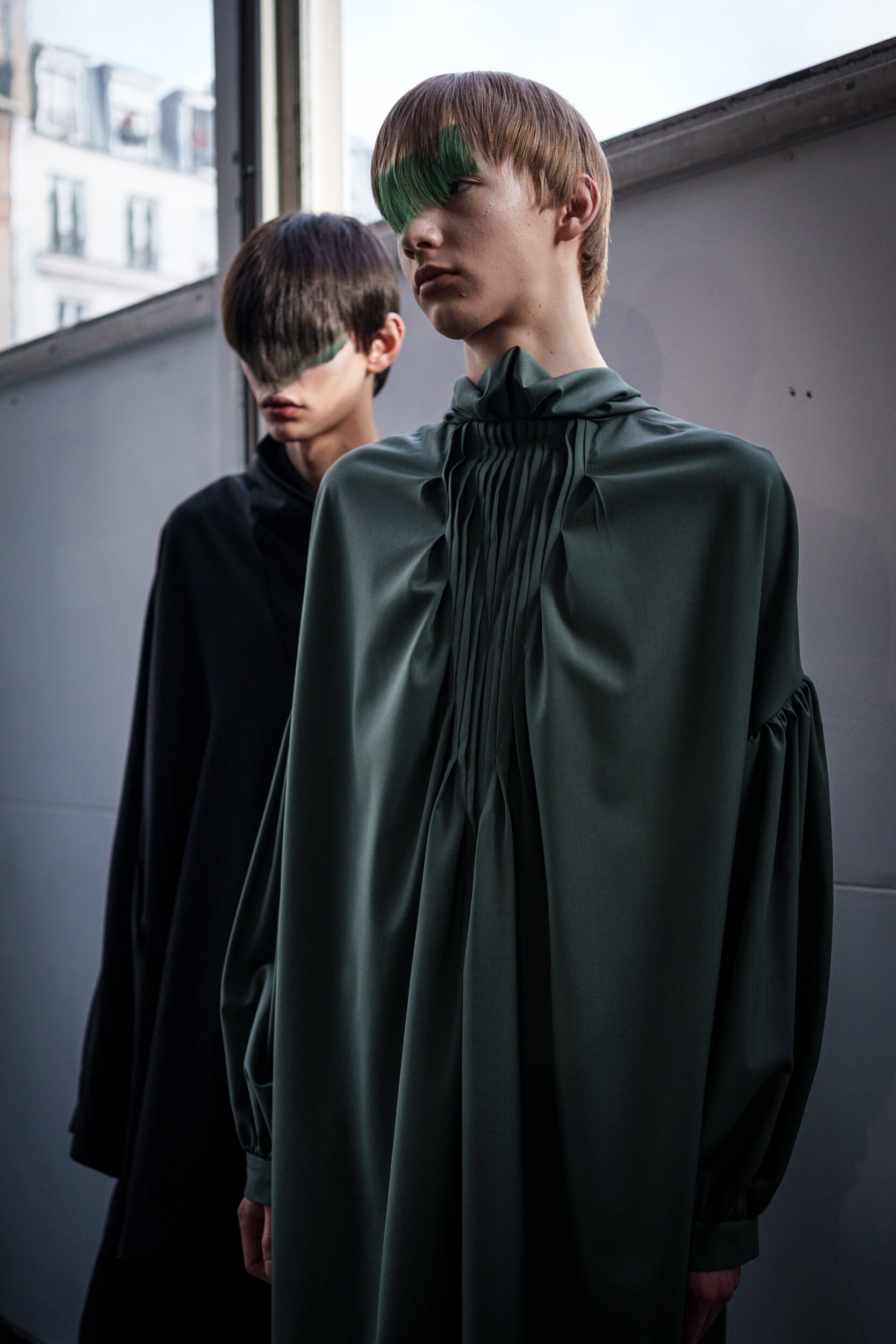 Kiko Kostadinov Fall 2026 Men’s Fashion Show Backstage