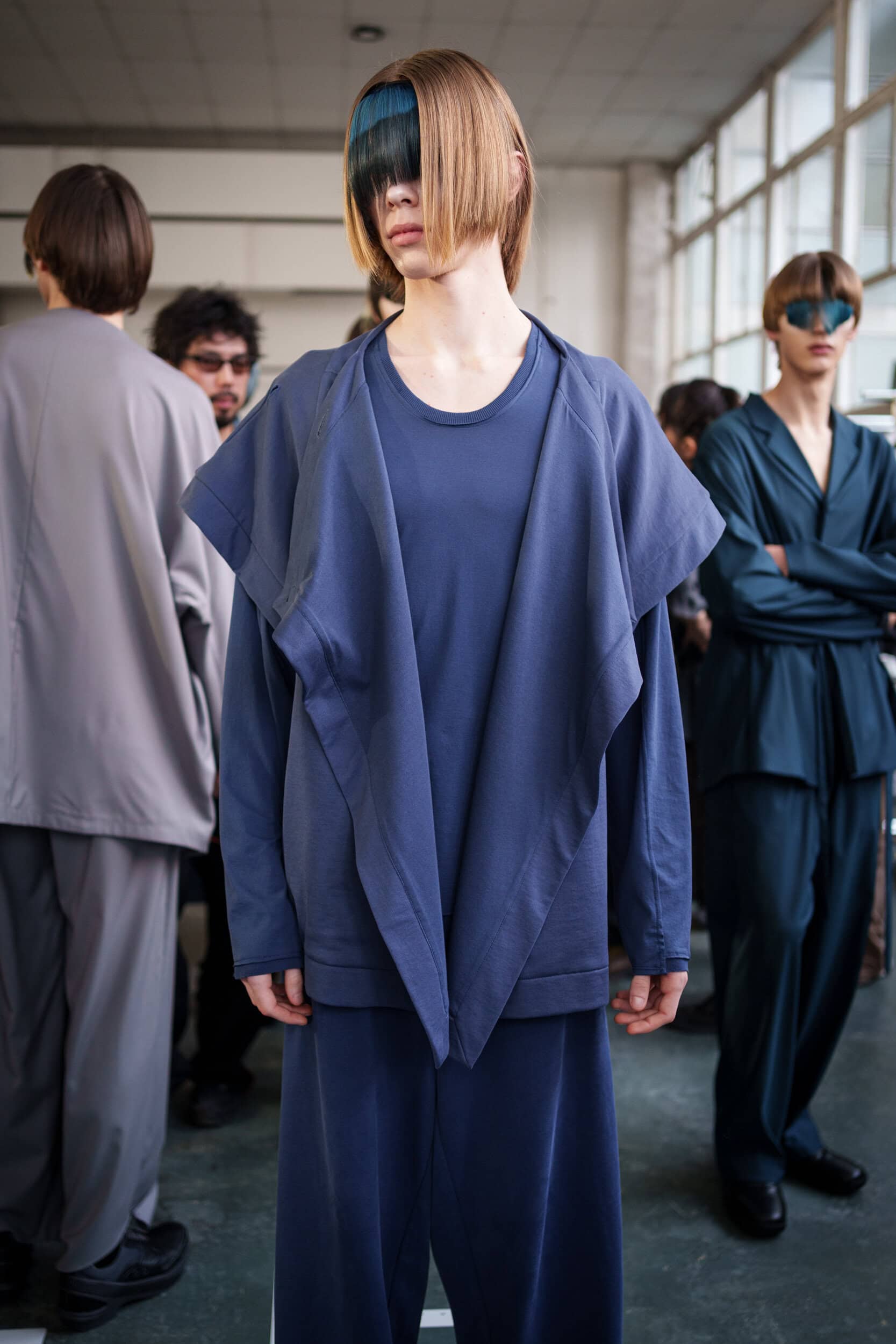 Kiko Kostadinov Fall 2026 Men’s Fashion Show Backstage