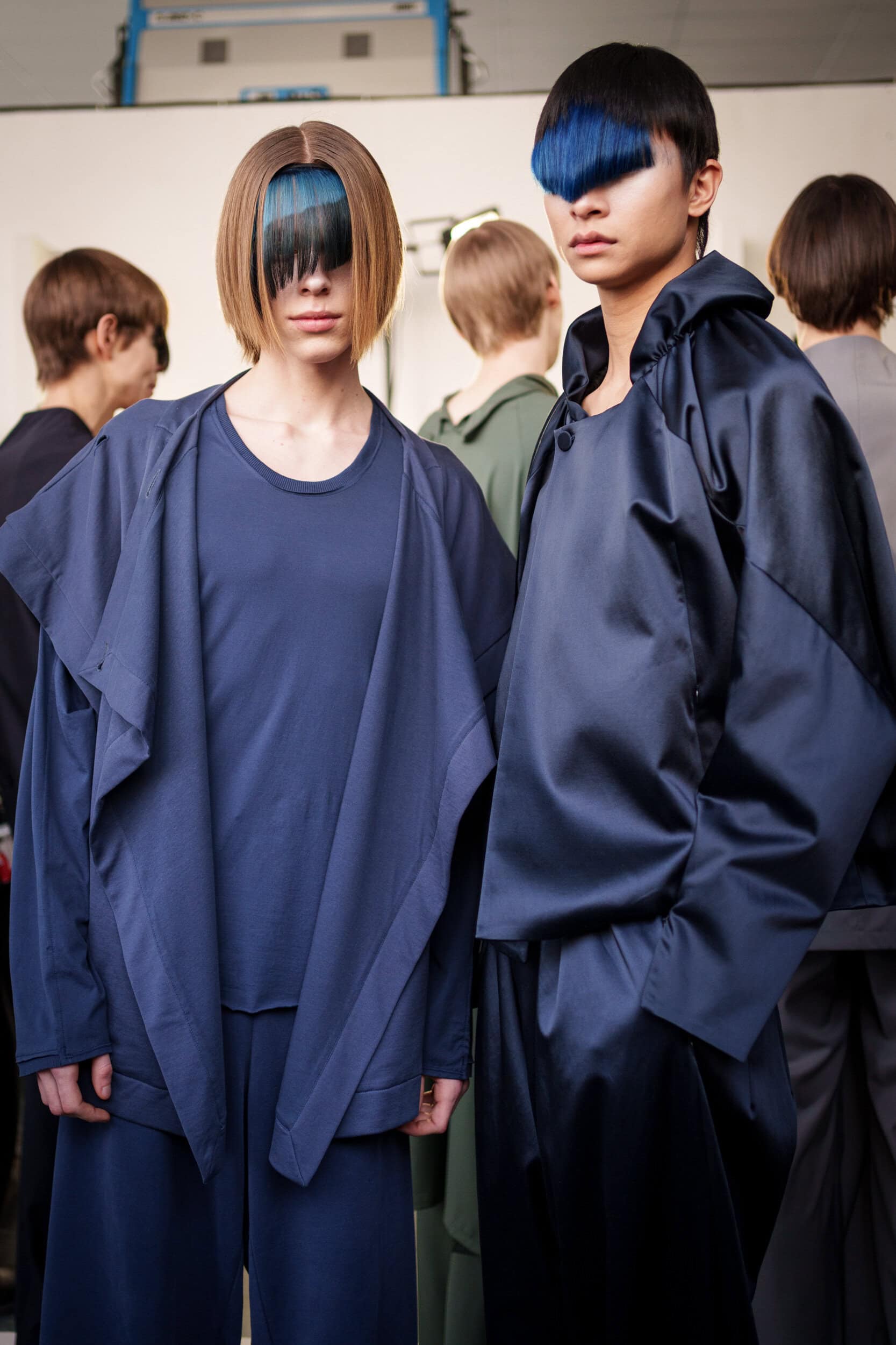 Kiko Kostadinov Fall 2026 Men’s Fashion Show Backstage