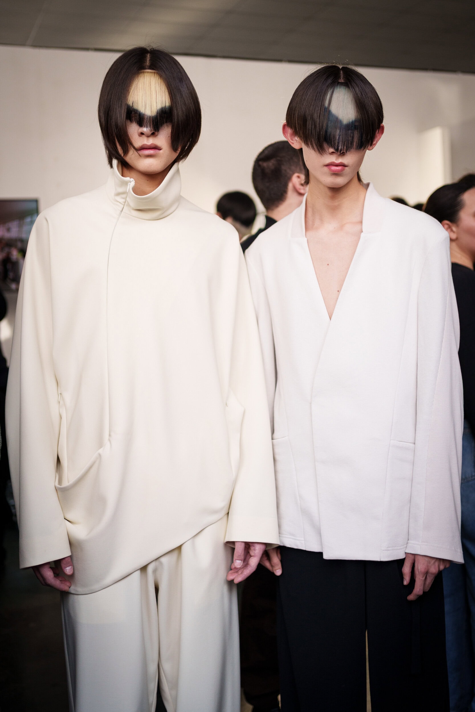 Kiko Kostadinov Fall 2026 Men’s Fashion Show Backstage