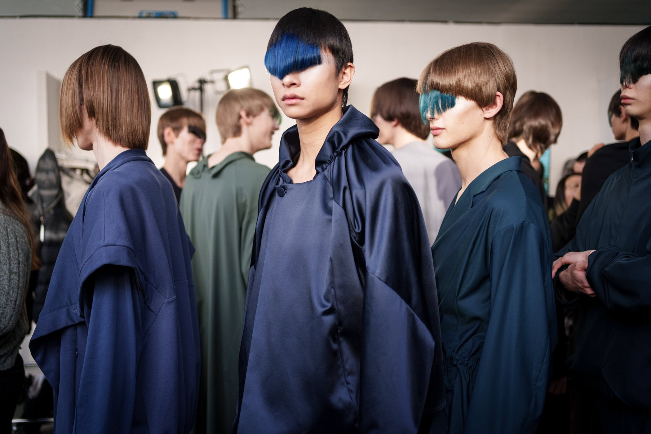 Kiko Kostadinov Fall 2026 Men’s Fashion Show Backstage