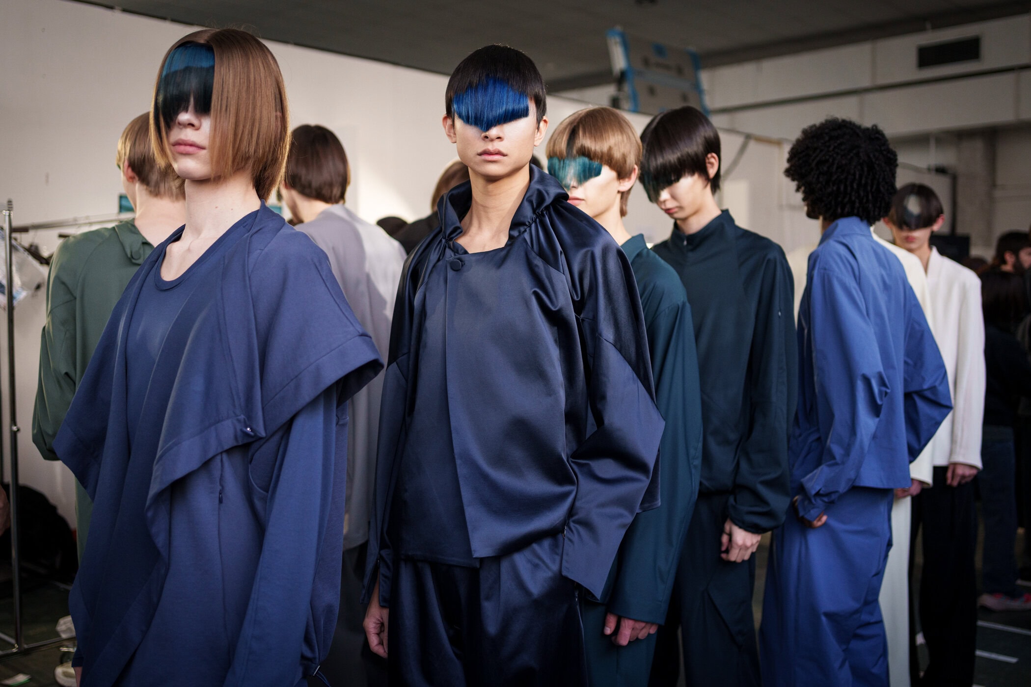 Kiko Kostadinov Fall 2026 Men’s Fashion Show Backstage