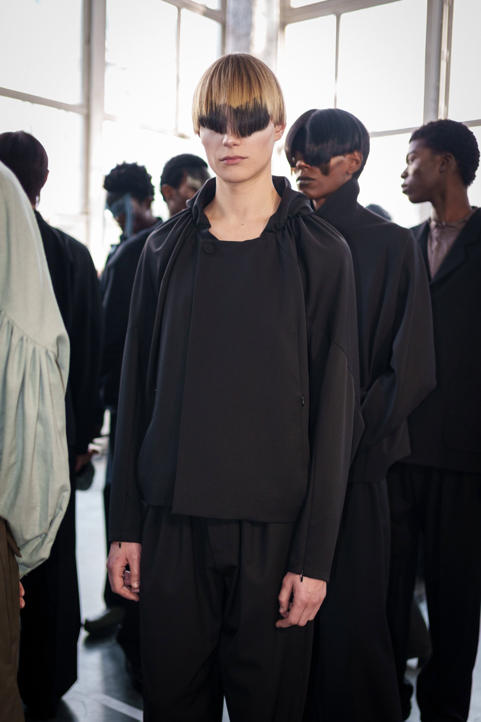 Kiko Kostadinov Fall 2026 Men’s Fashion Show Backstage