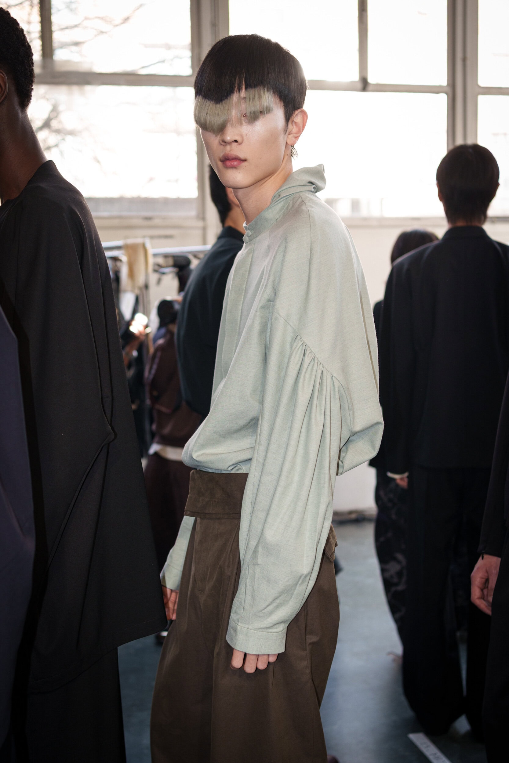Kiko Kostadinov Fall 2026 Men’s Fashion Show Backstage