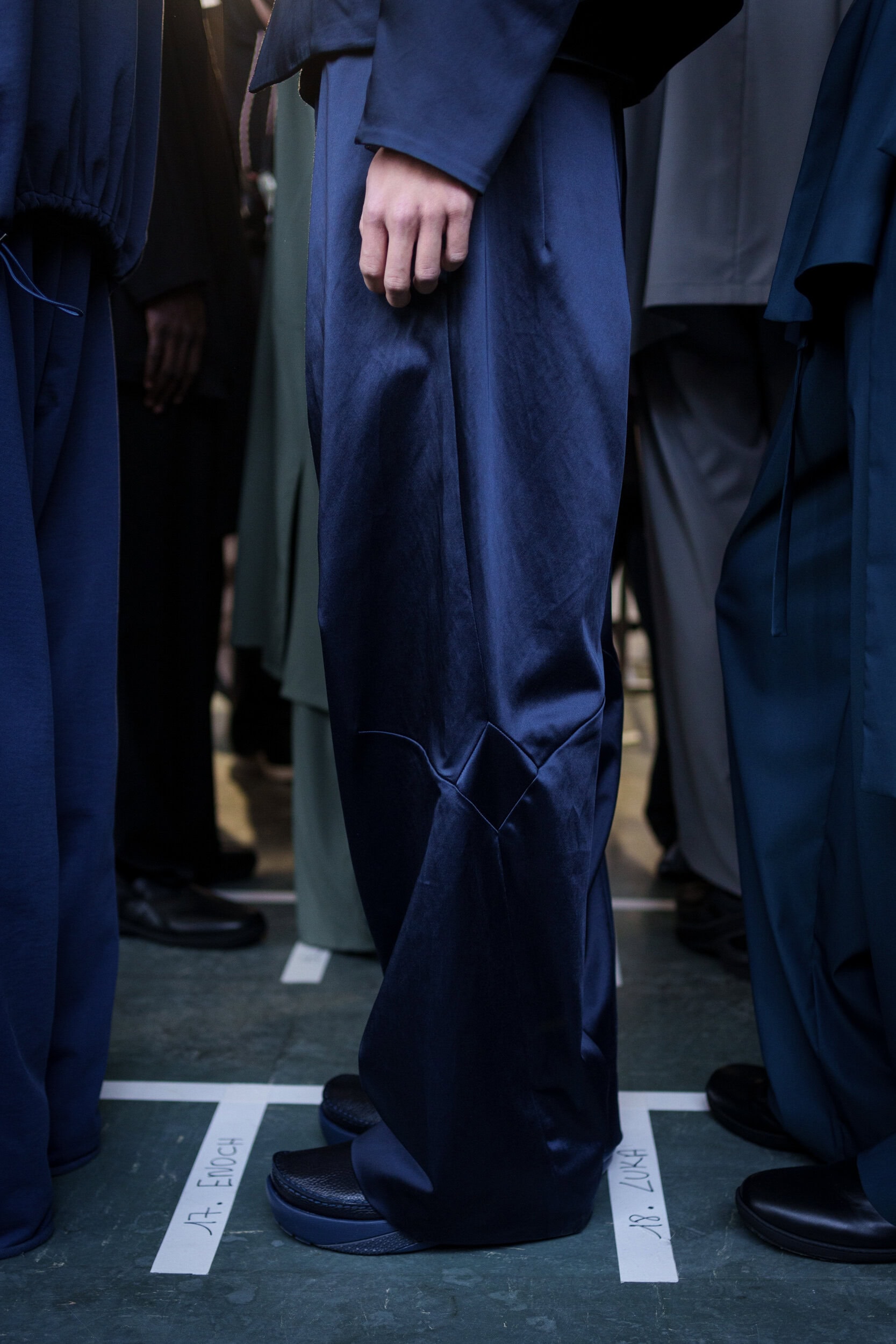 Kiko Kostadinov Fall 2026 Men’s Fashion Show Backstage