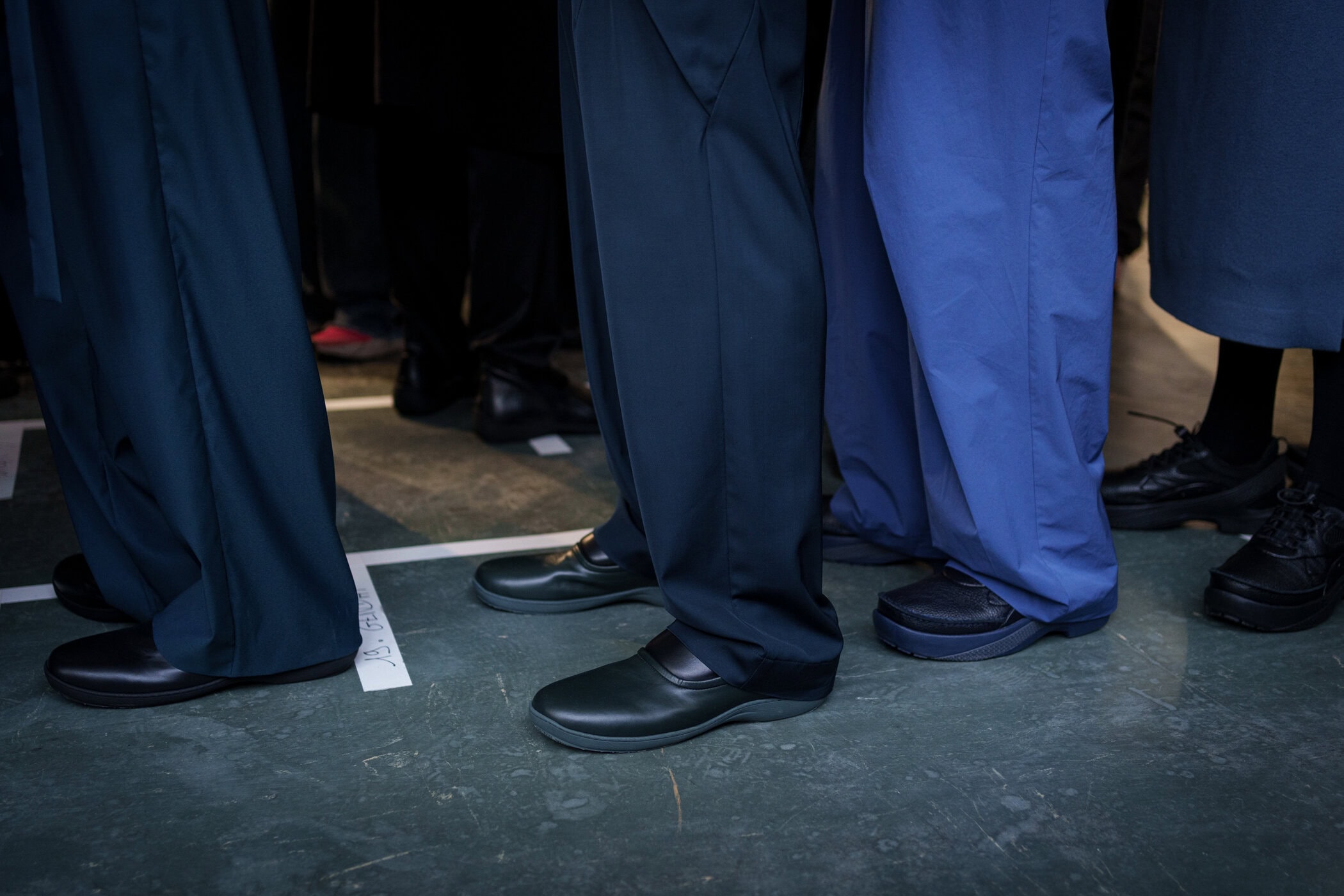 Kiko Kostadinov Fall 2026 Men’s Fashion Show Backstage