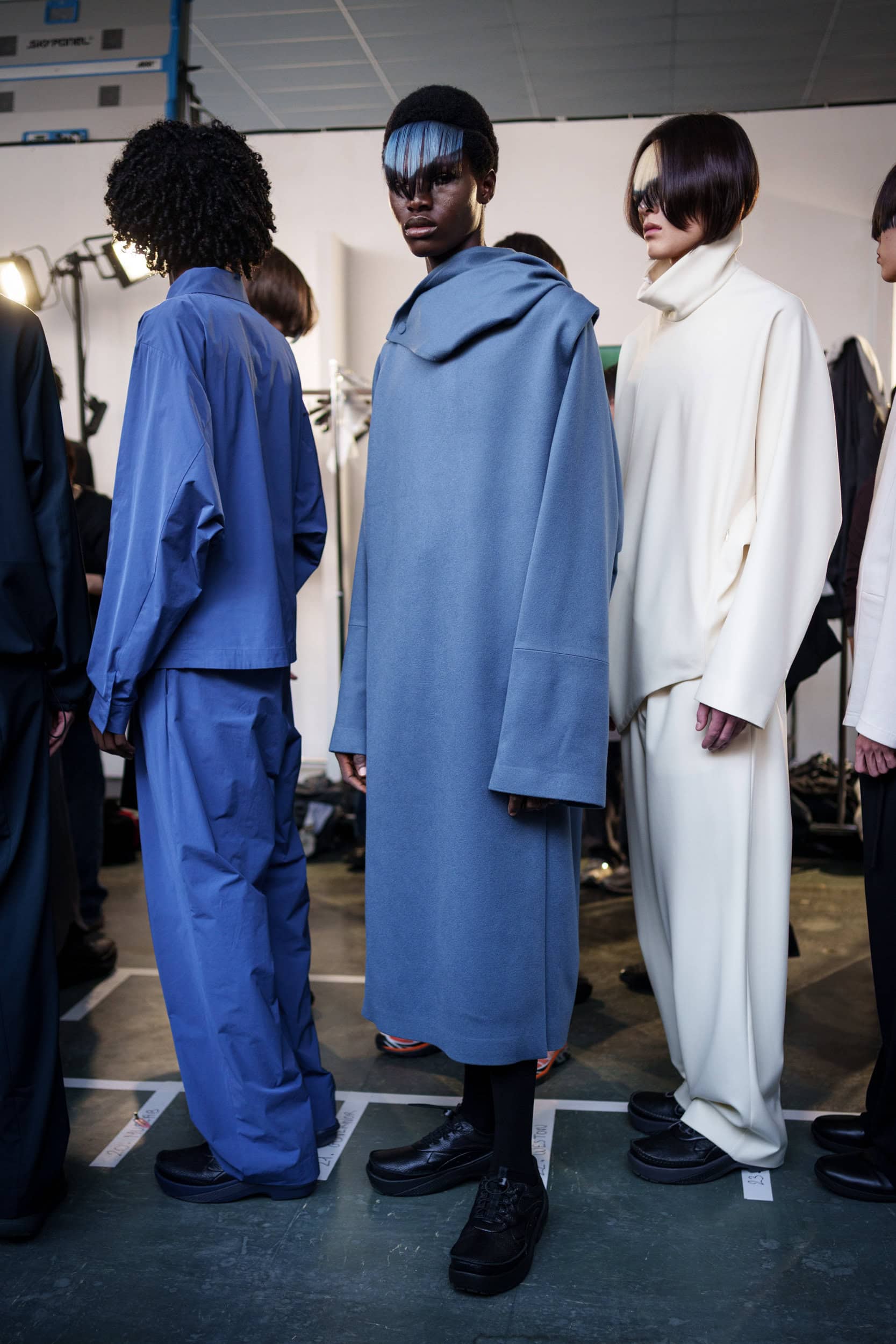 Kiko Kostadinov Fall 2026 Men’s Fashion Show Backstage