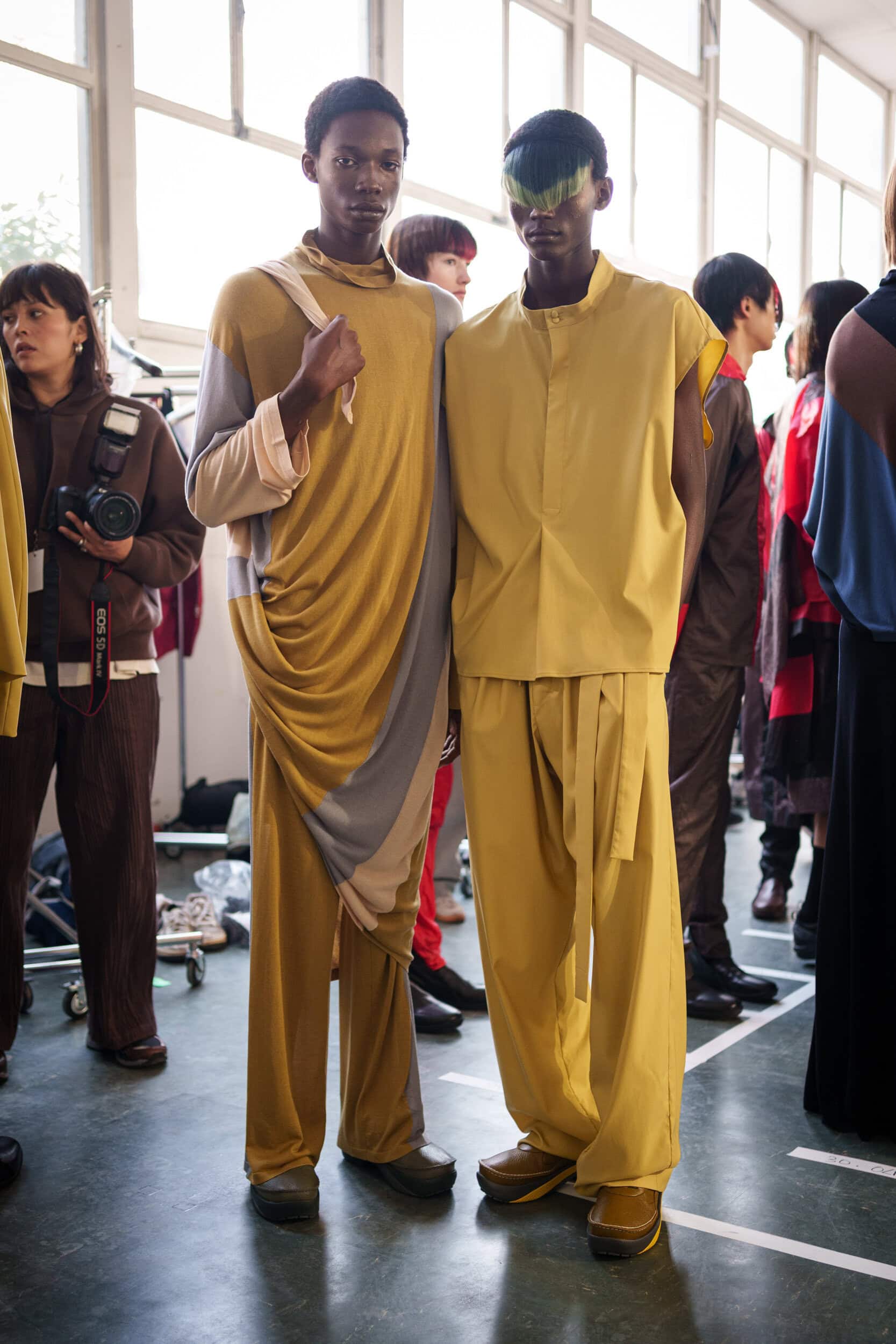 Kiko Kostadinov Fall 2026 Men’s Fashion Show Backstage
