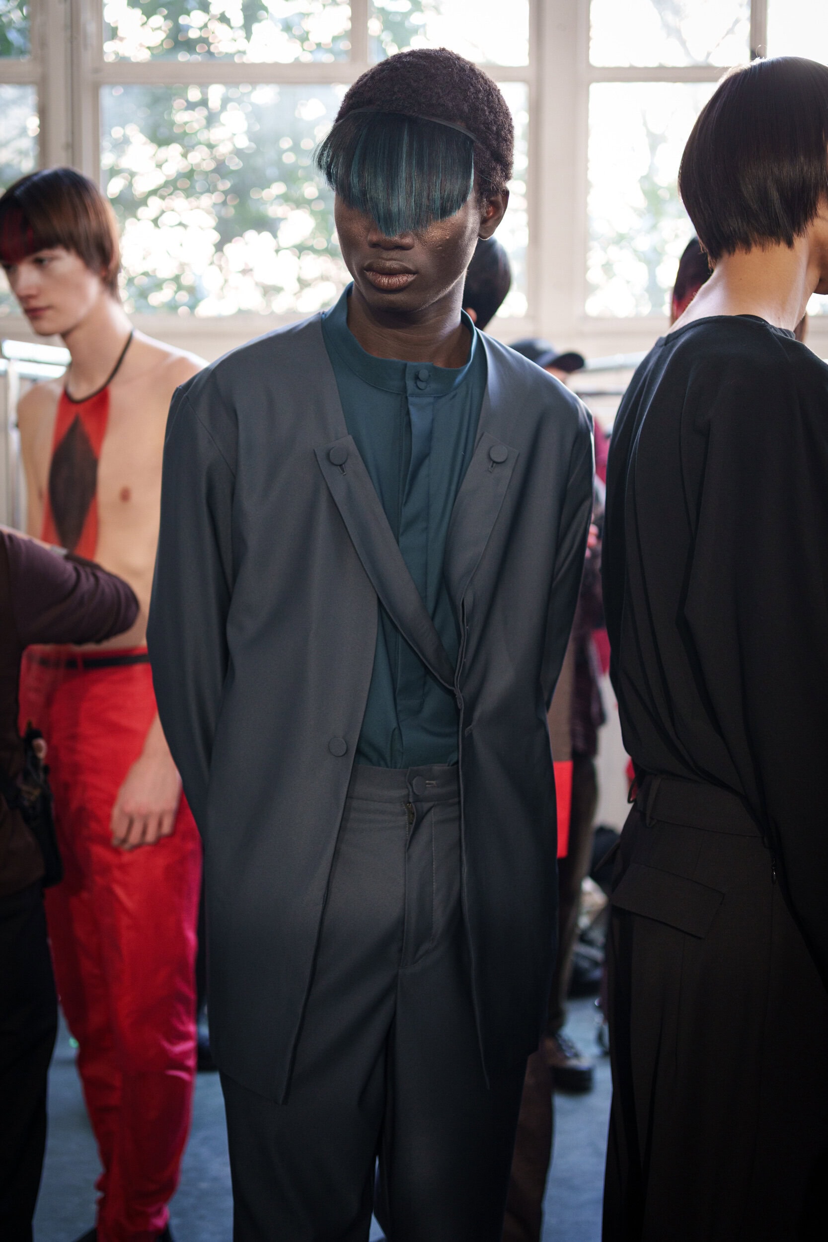 Kiko Kostadinov Fall 2026 Men’s Fashion Show Backstage