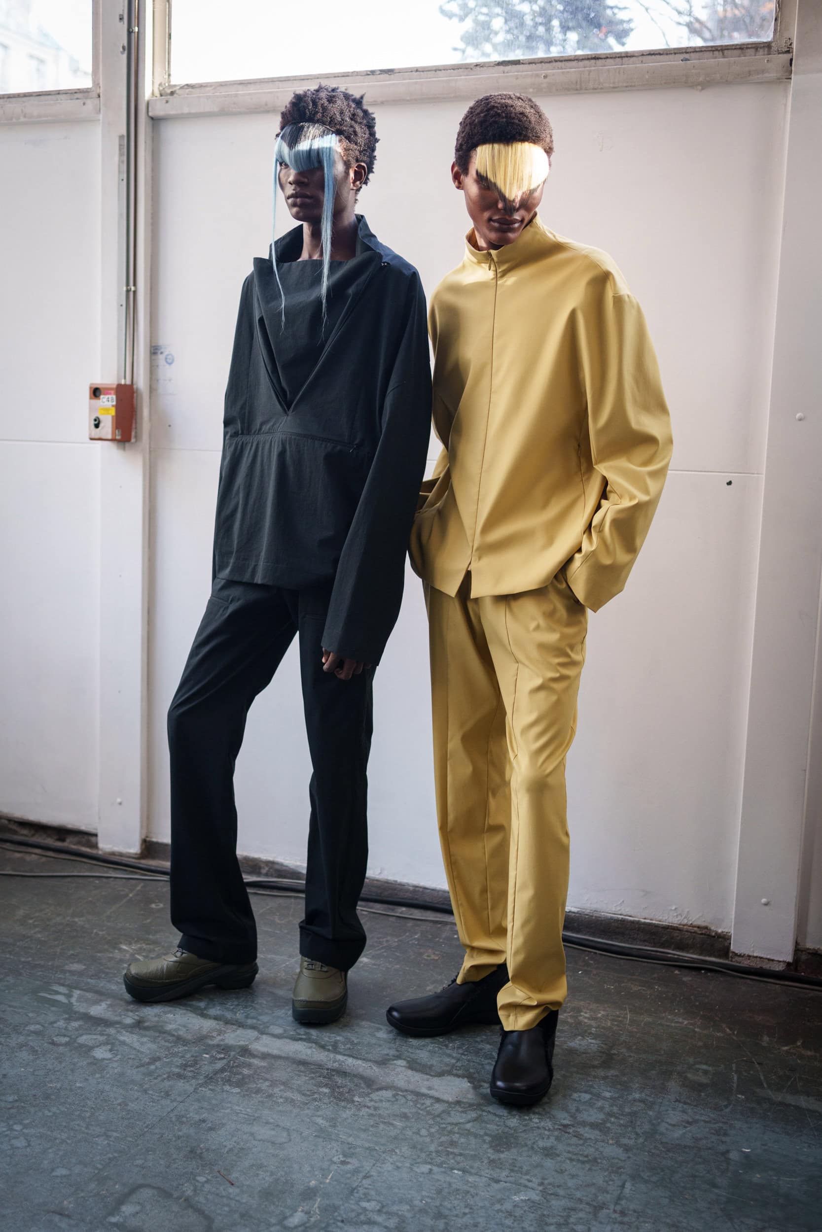 Kiko Kostadinov Fall 2026 Men’s Fashion Show Backstage
