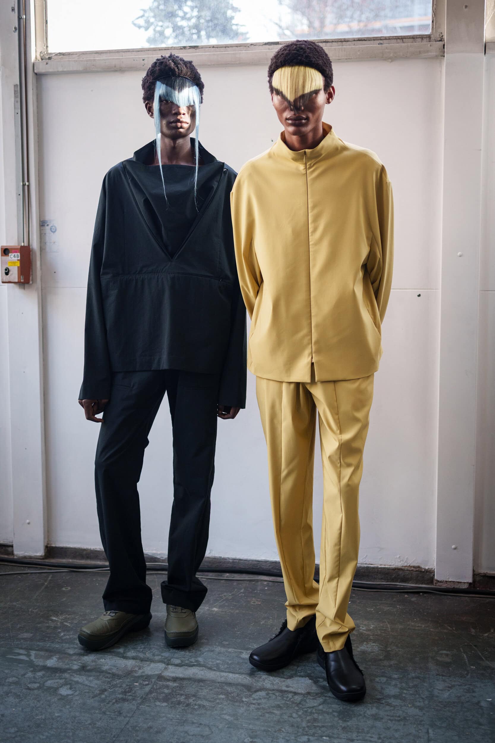 Kiko Kostadinov Fall 2026 Men’s Fashion Show Backstage