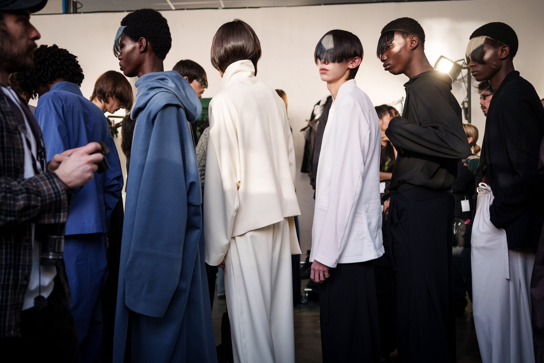 Kiko Kostadinov Fall 2026 Men’s Fashion Show Backstage