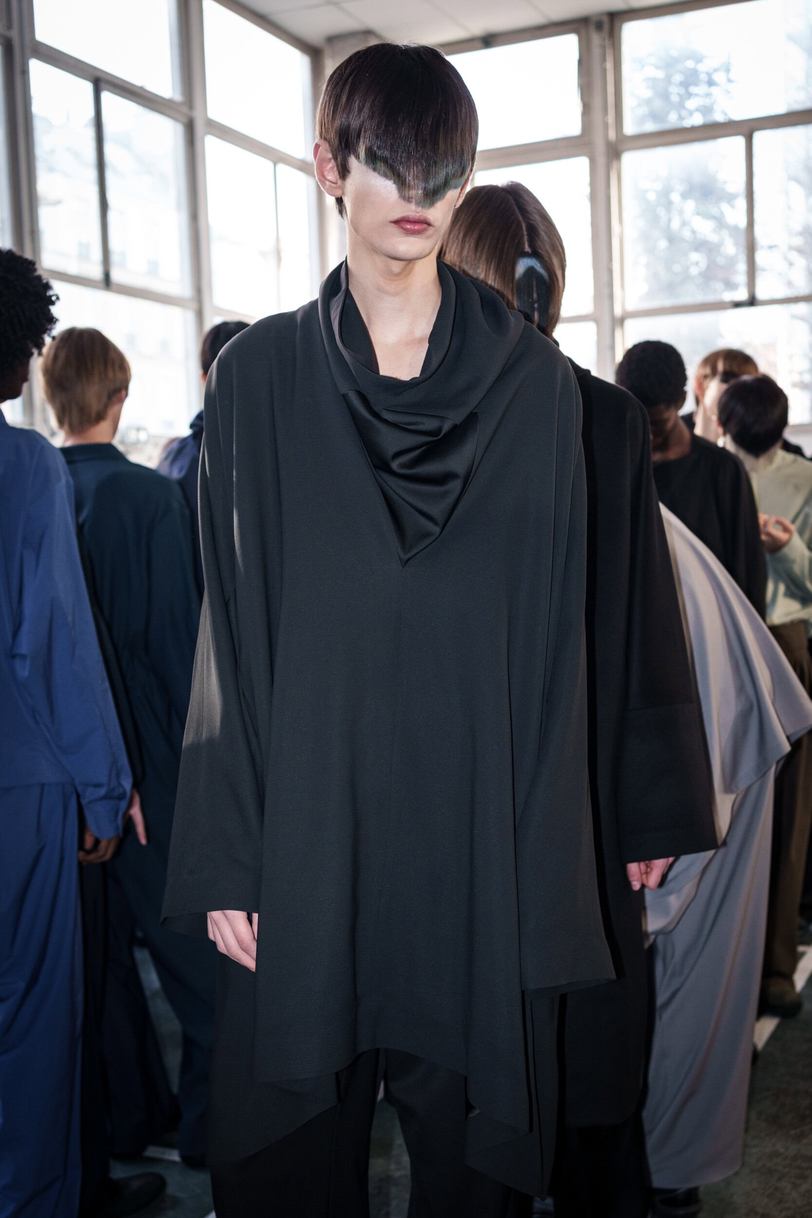 Kiko Kostadinov Fall 2026 Men’s Fashion Show Backstage