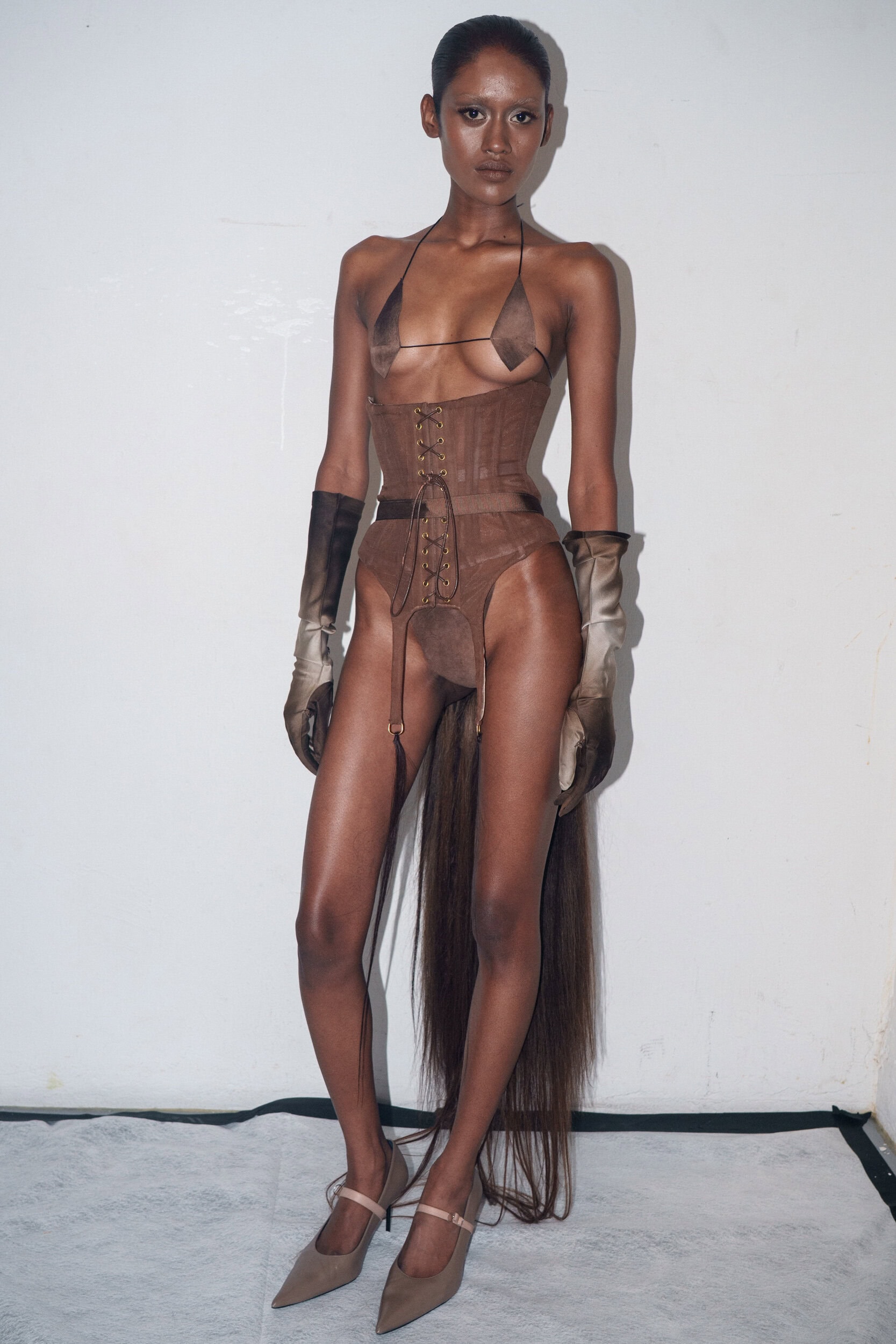 Charlie Le Mindu Spring 2026 Couture Fashion Show Backstage