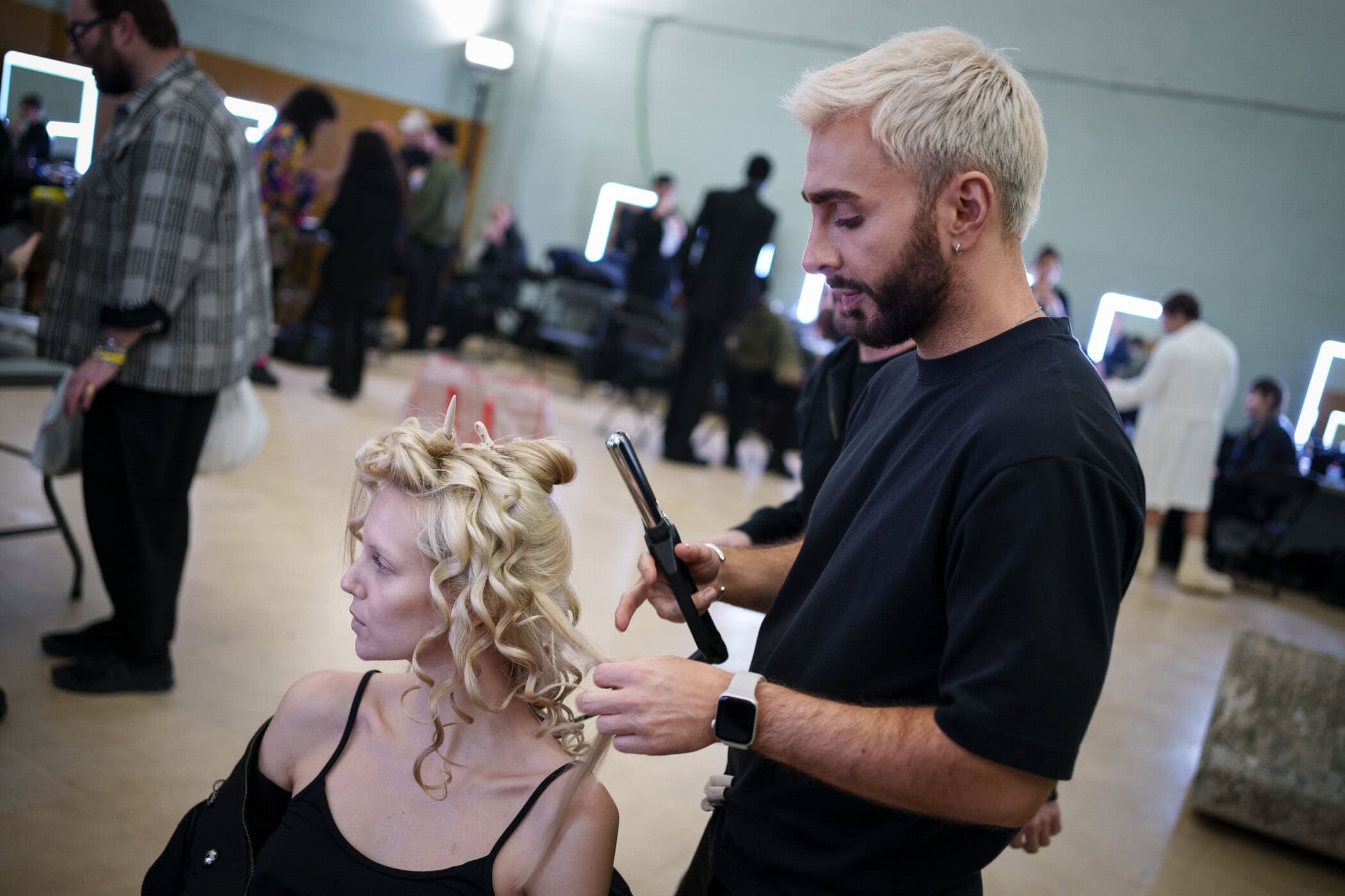 Lgn Louis Gabriel Nouchi Fall 2026 Men’s Fashion Show Backstage