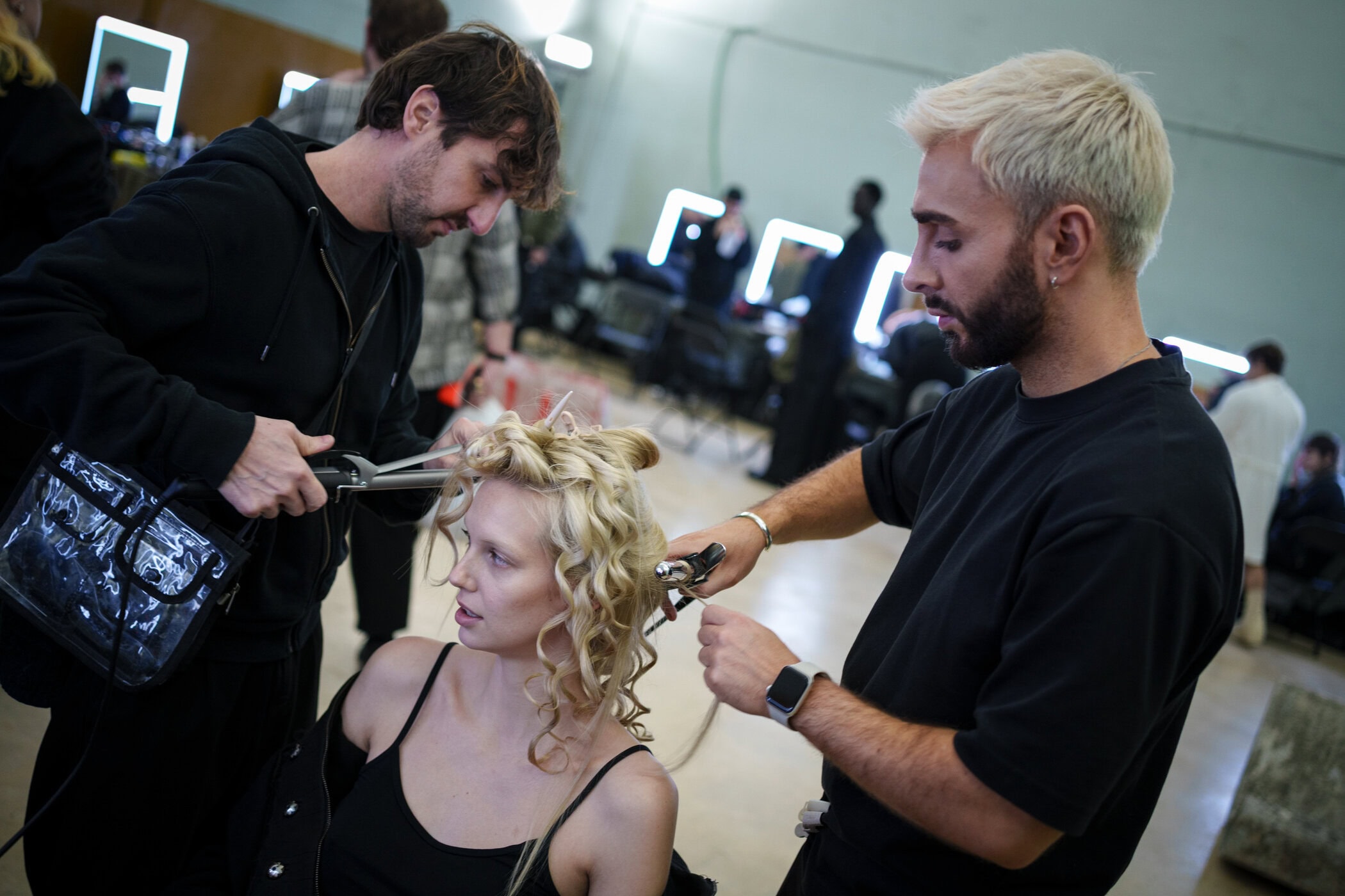 Lgn Louis Gabriel Nouchi Fall 2026 Men’s Fashion Show Backstage