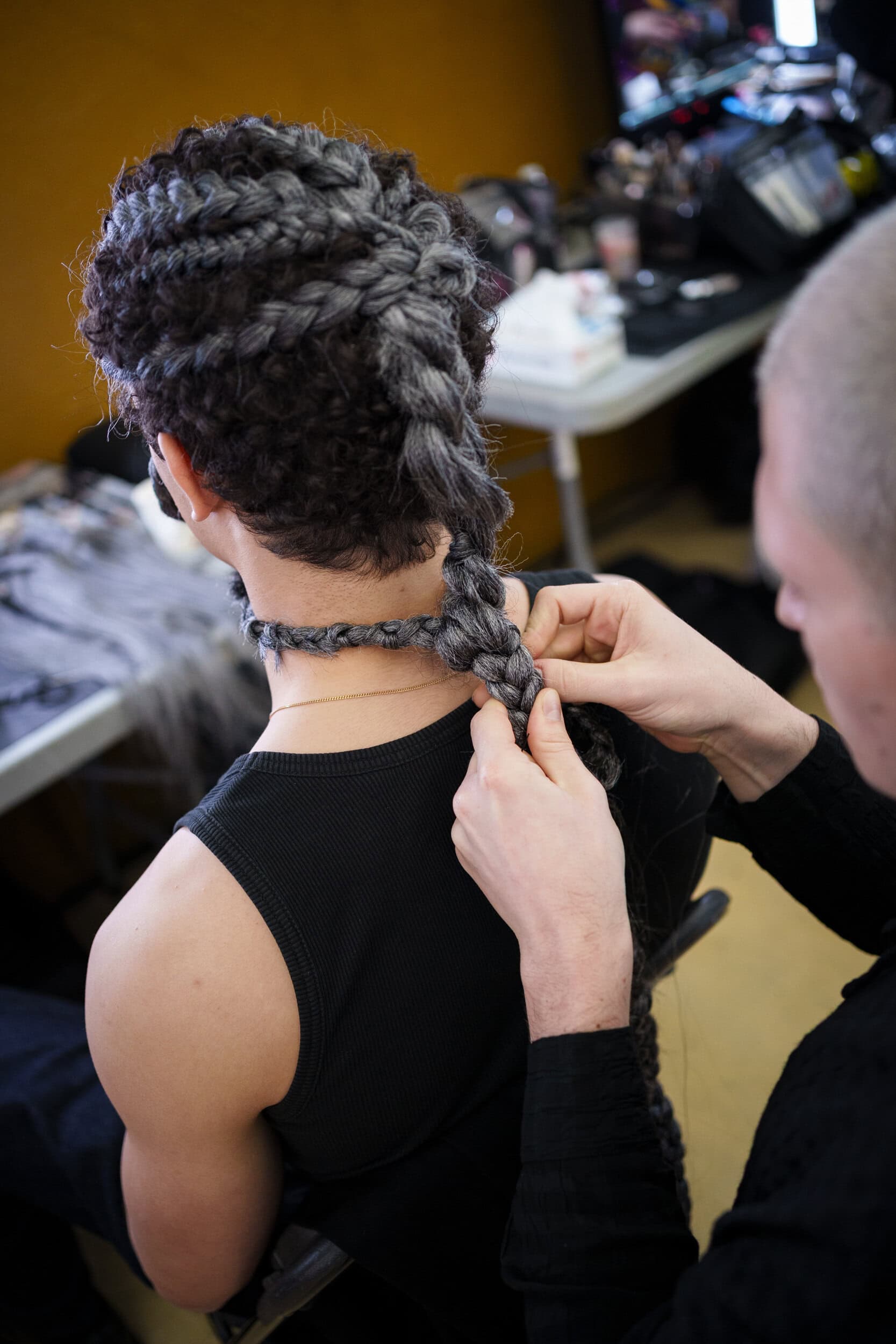 Lgn Louis Gabriel Nouchi Fall 2026 Men’s Fashion Show Backstage