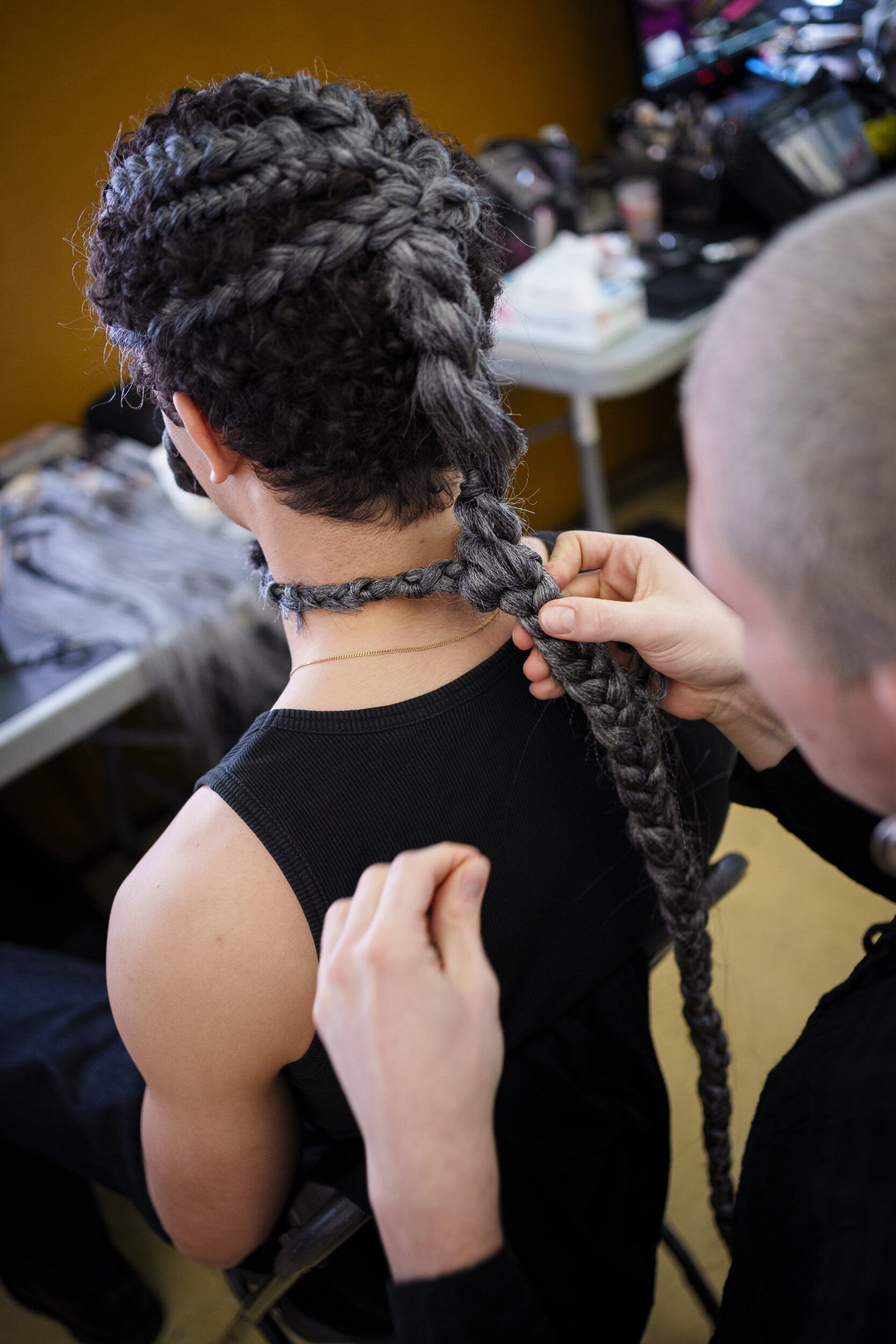Lgn Louis Gabriel Nouchi Fall 2026 Men’s Fashion Show Backstage