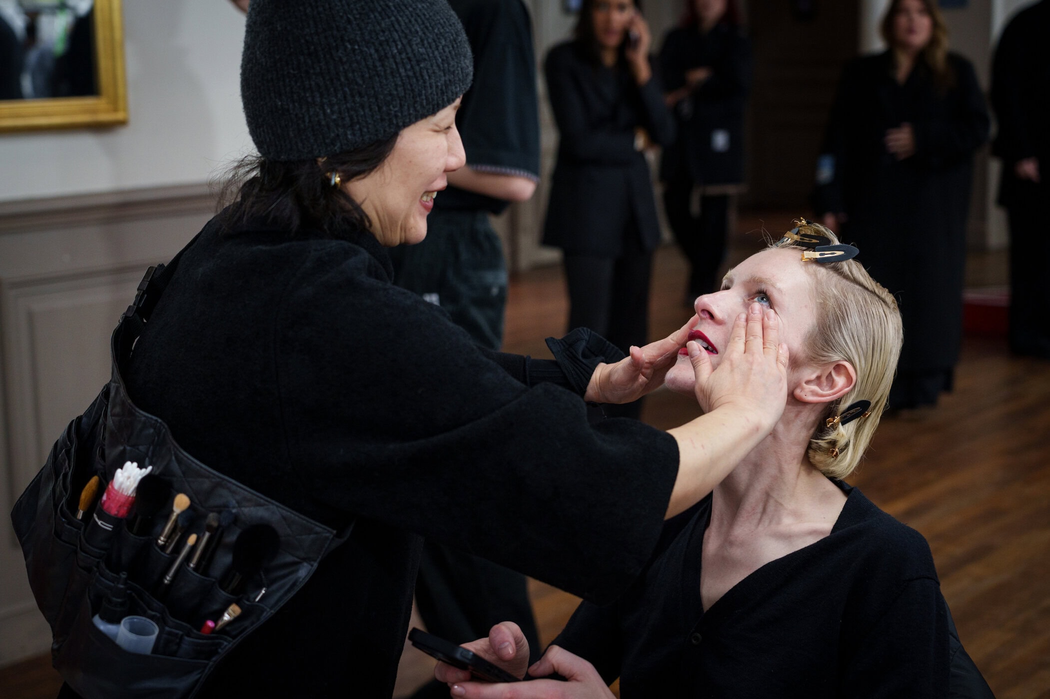 Maison Mihara Yasuhiro Fall 2026 Men’s Fashion Show Backstage