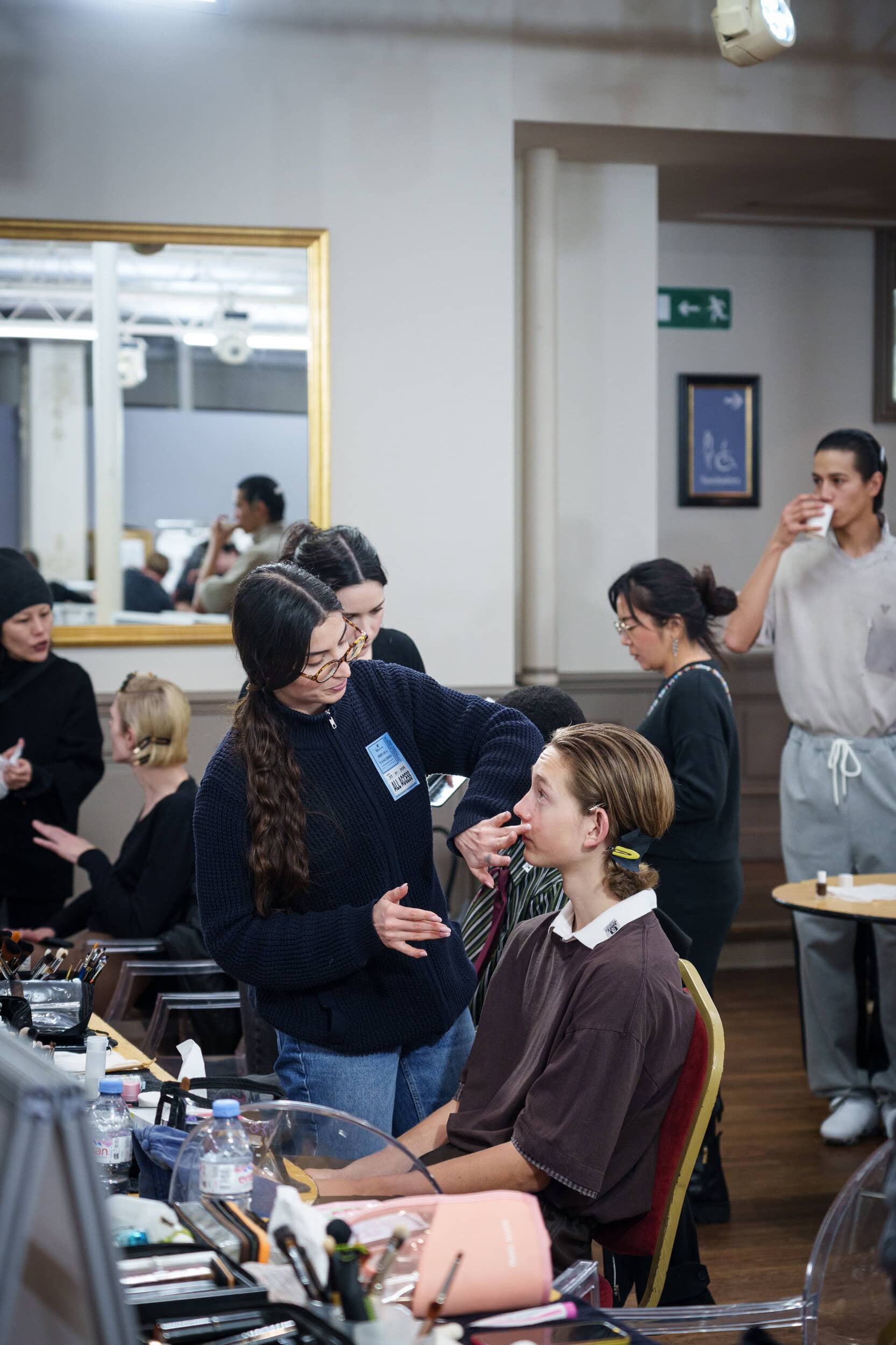 Maison Mihara Yasuhiro Fall 2026 Men’s Fashion Show Backstage