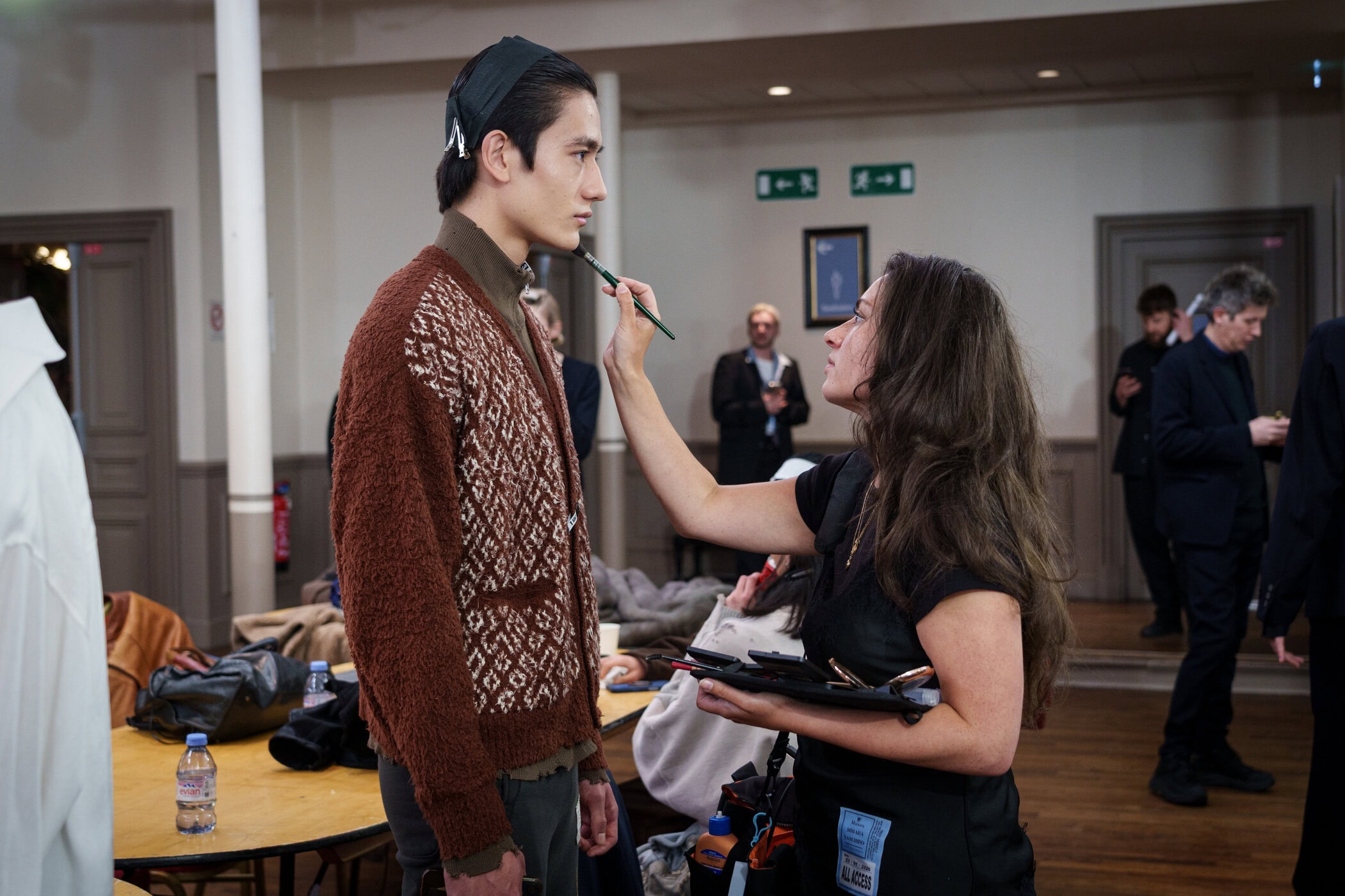Maison Mihara Yasuhiro Fall 2026 Men’s Fashion Show Backstage