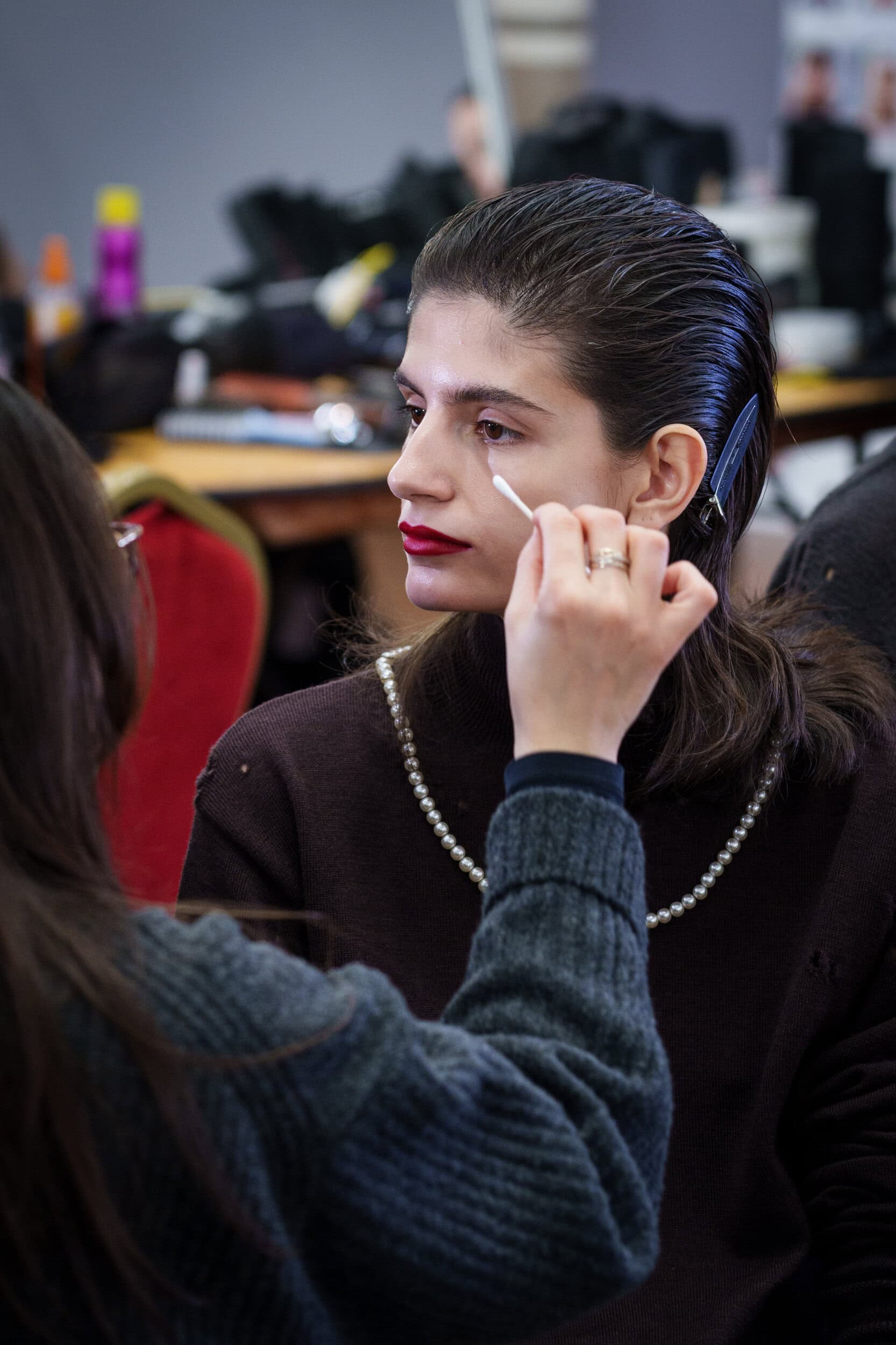 Maison Mihara Yasuhiro Fall 2026 Men’s Fashion Show Backstage