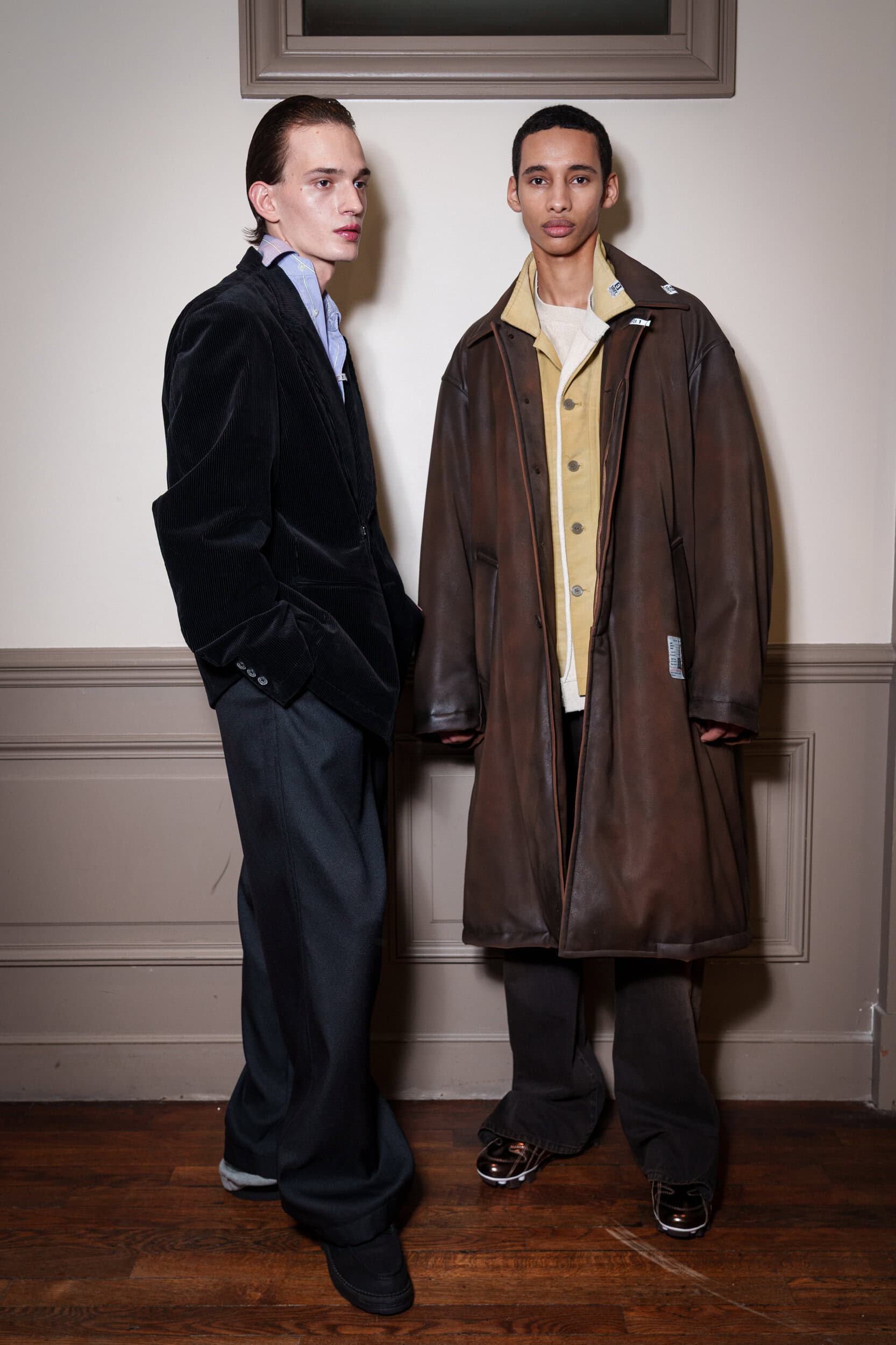 Maison Mihara Yasuhiro Fall 2026 Men’s Fashion Show Backstage