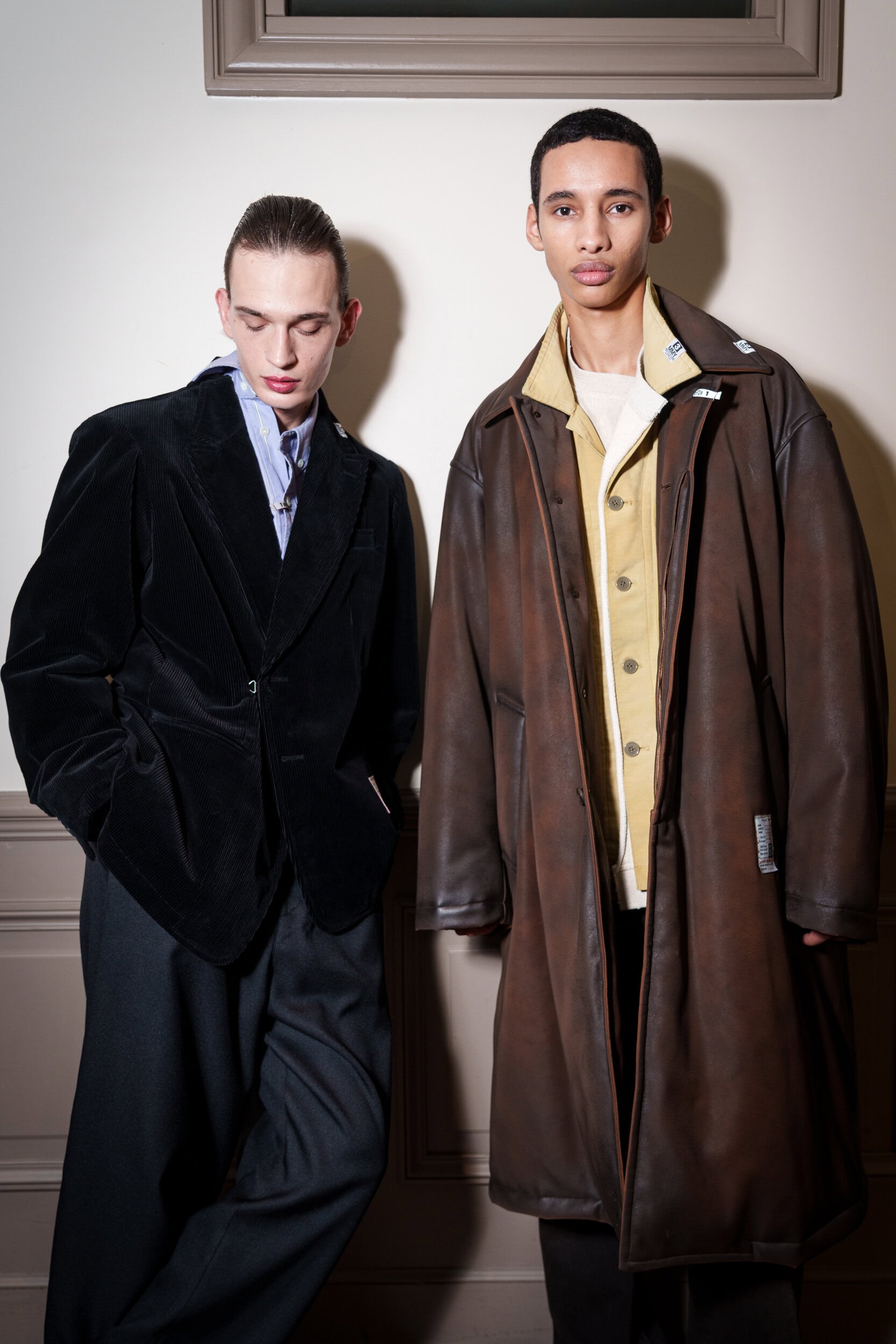 Maison Mihara Yasuhiro Fall 2026 Men’s Fashion Show Backstage