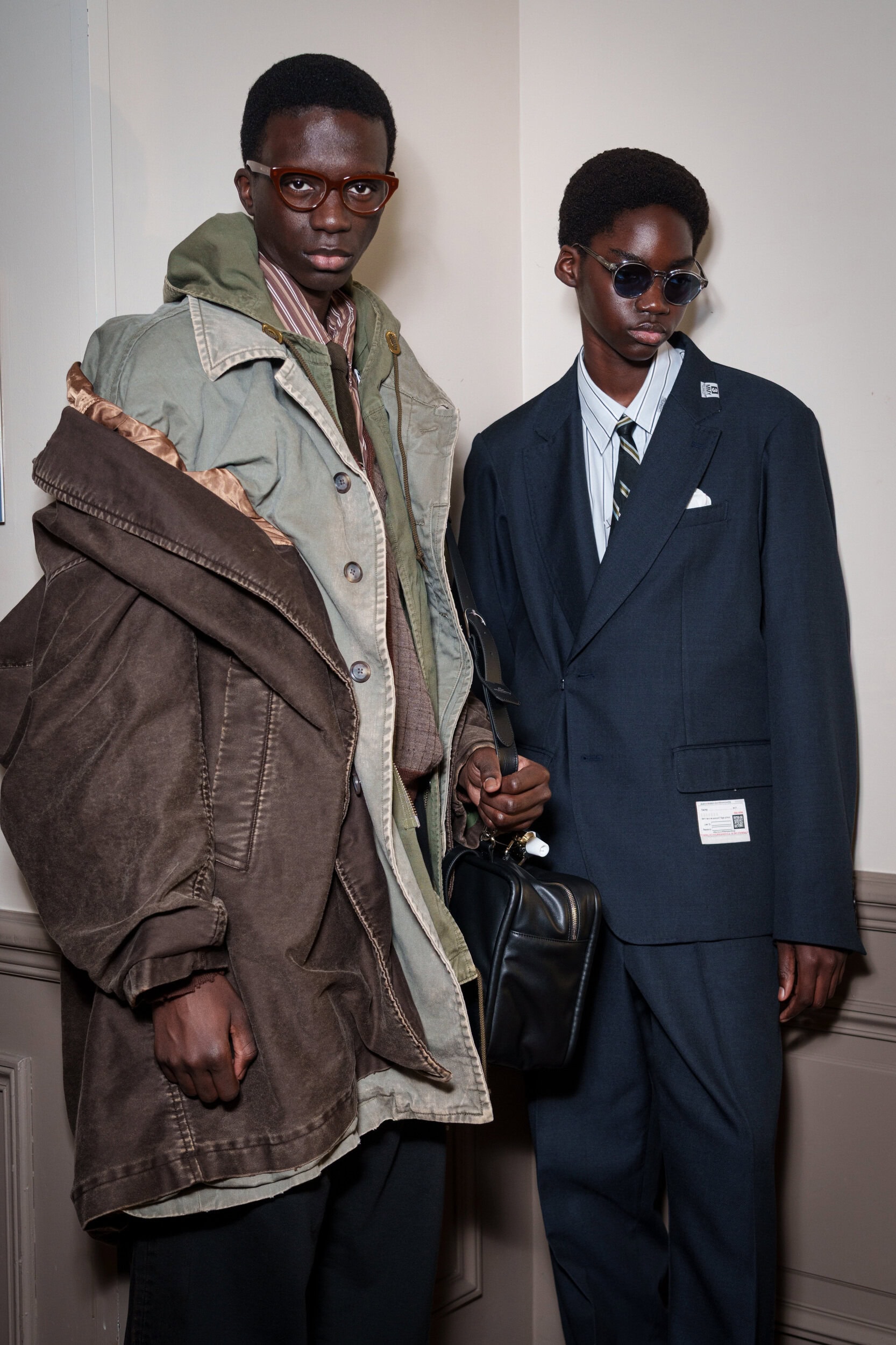 Maison Mihara Yasuhiro Fall 2026 Men’s Fashion Show Backstage