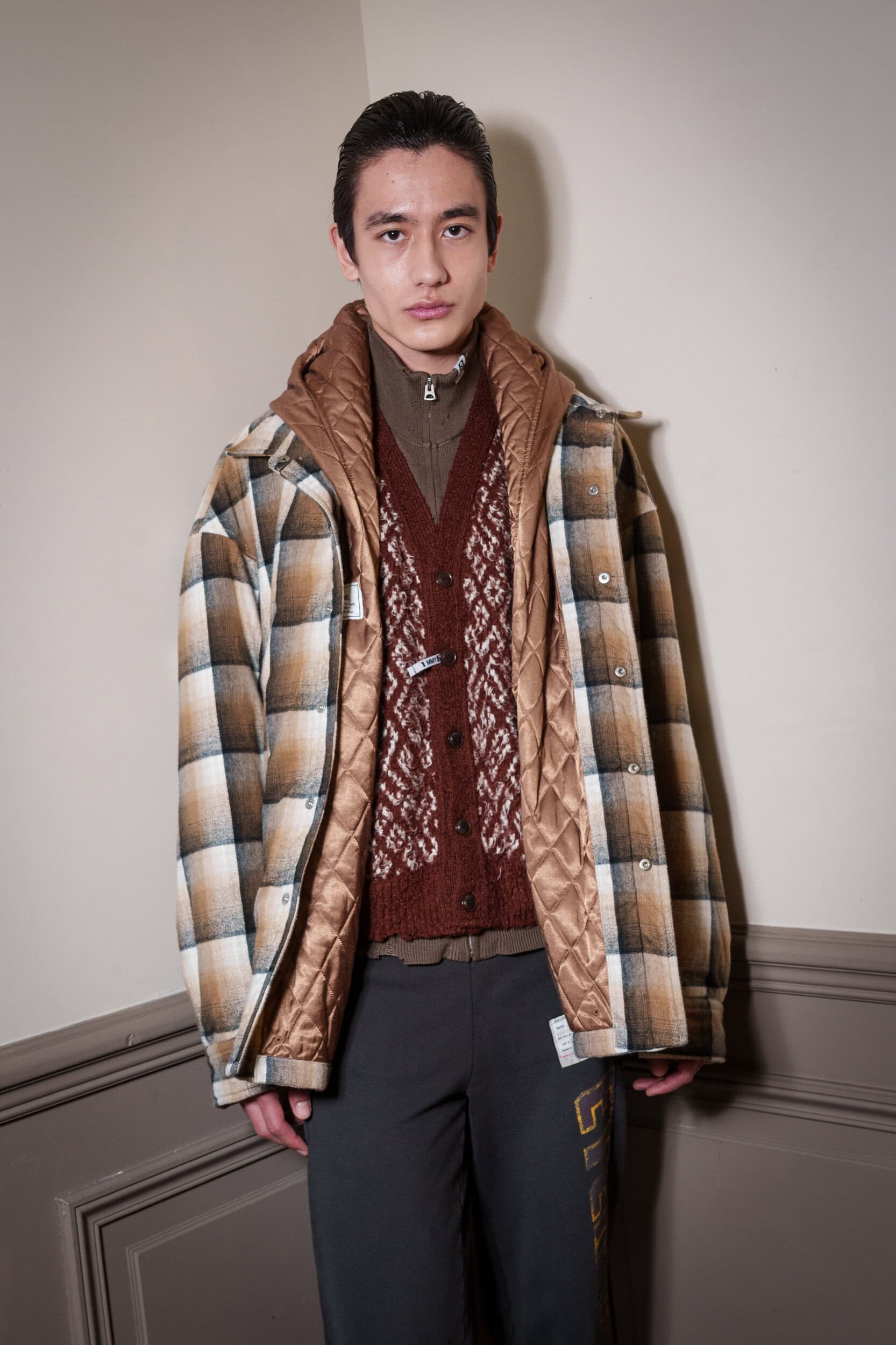 Maison Mihara Yasuhiro Fall 2026 Men’s Fashion Show Backstage