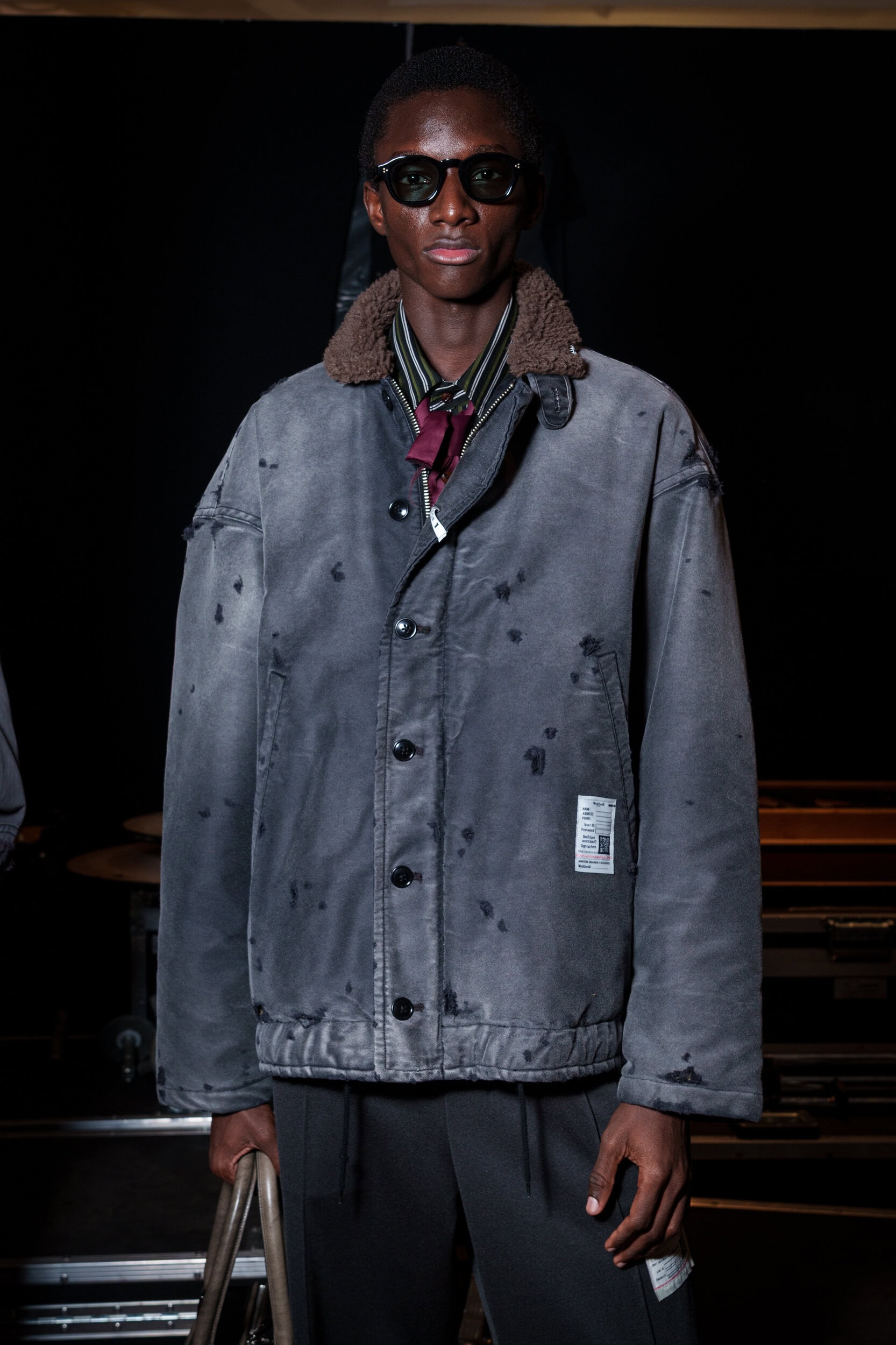 Maison Mihara Yasuhiro Fall 2026 Men’s Fashion Show Backstage