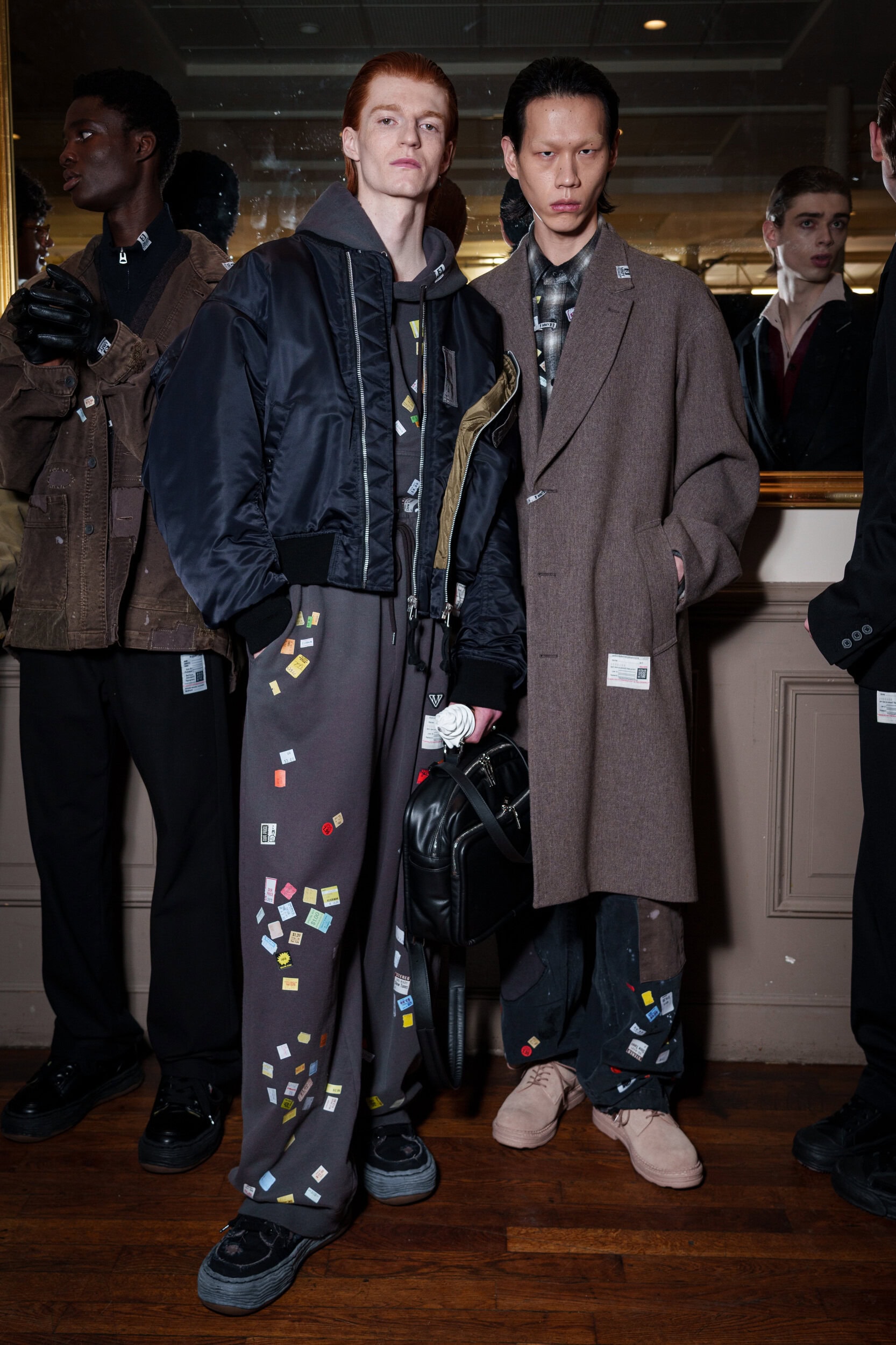 Maison Mihara Yasuhiro Fall 2026 Men’s Fashion Show Backstage