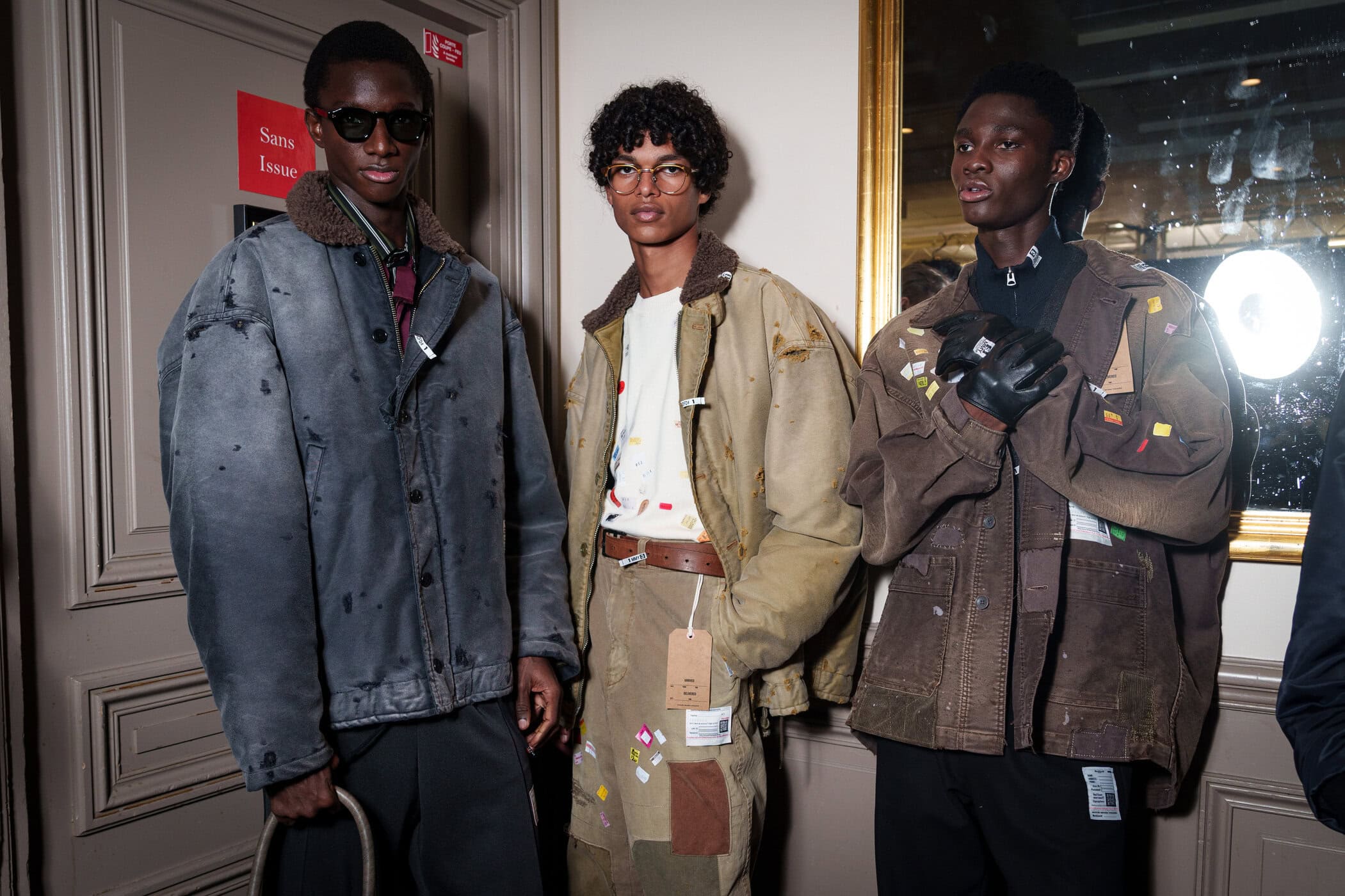Maison Mihara Yasuhiro Fall 2026 Men’s Fashion Show Backstage