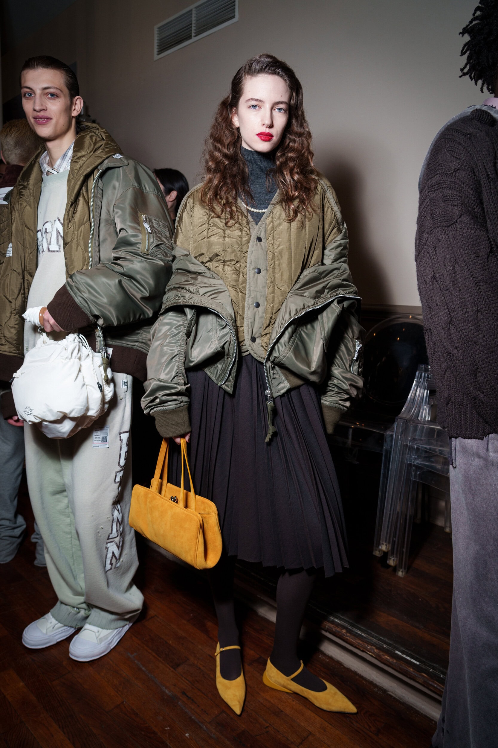 Maison Mihara Yasuhiro Fall 2026 Men’s Fashion Show Backstage