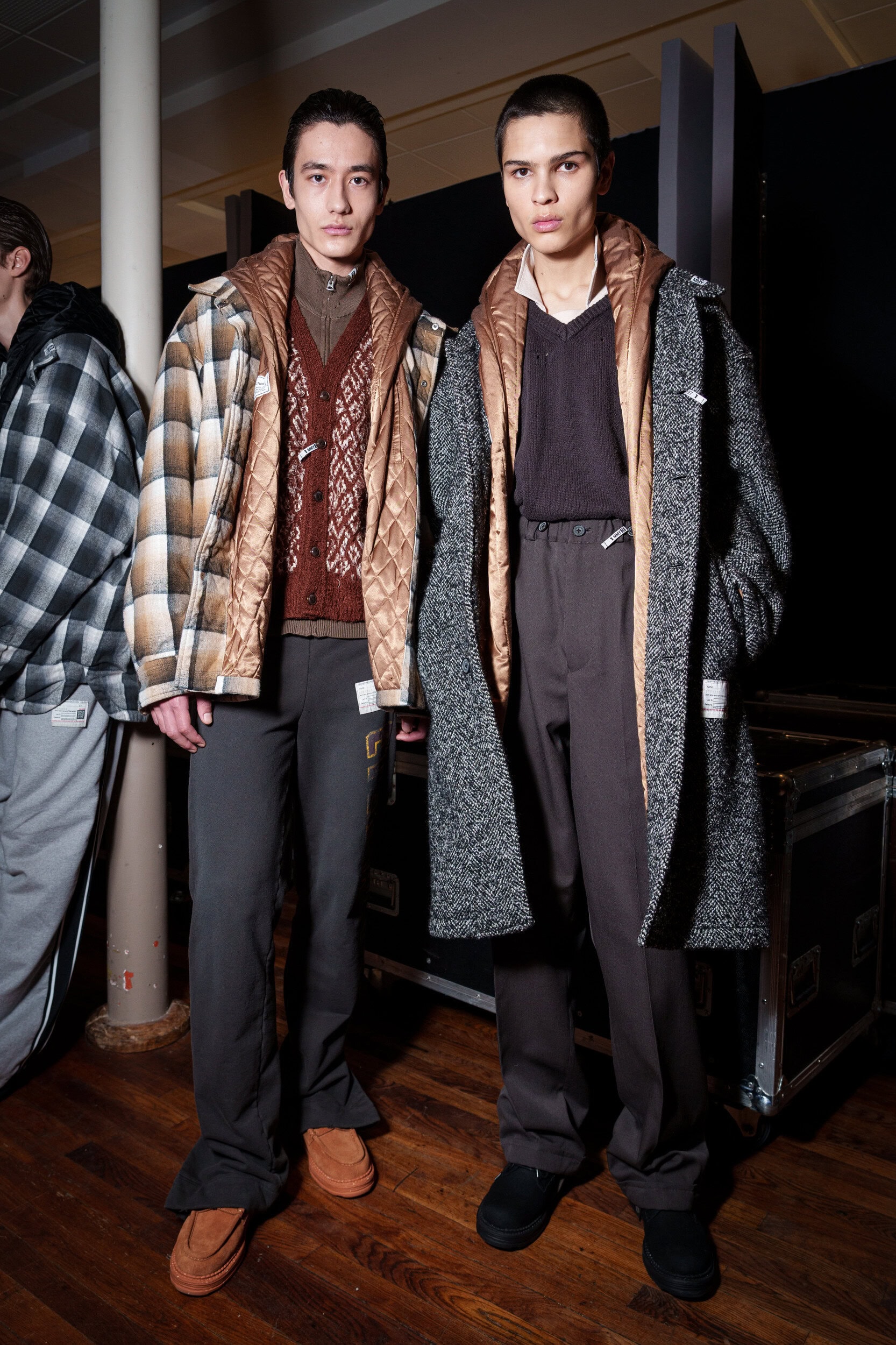 Maison Mihara Yasuhiro Fall 2026 Men’s Fashion Show Backstage