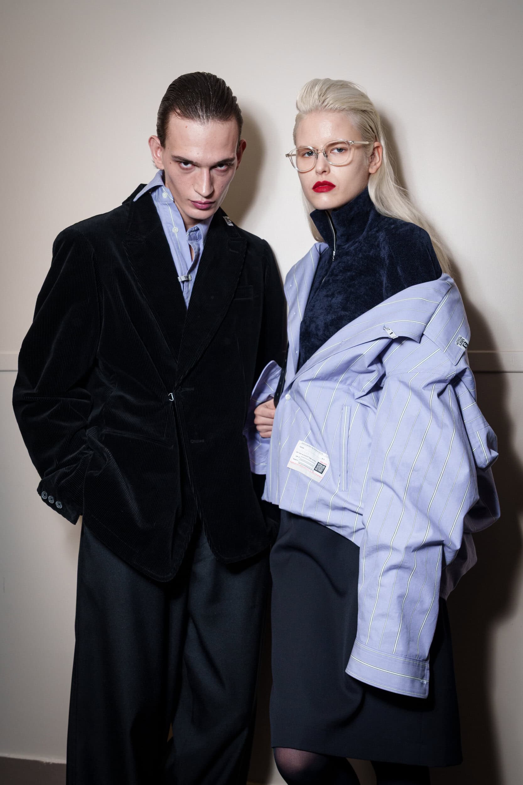 Maison Mihara Yasuhiro Fall 2026 Men’s Fashion Show Backstage