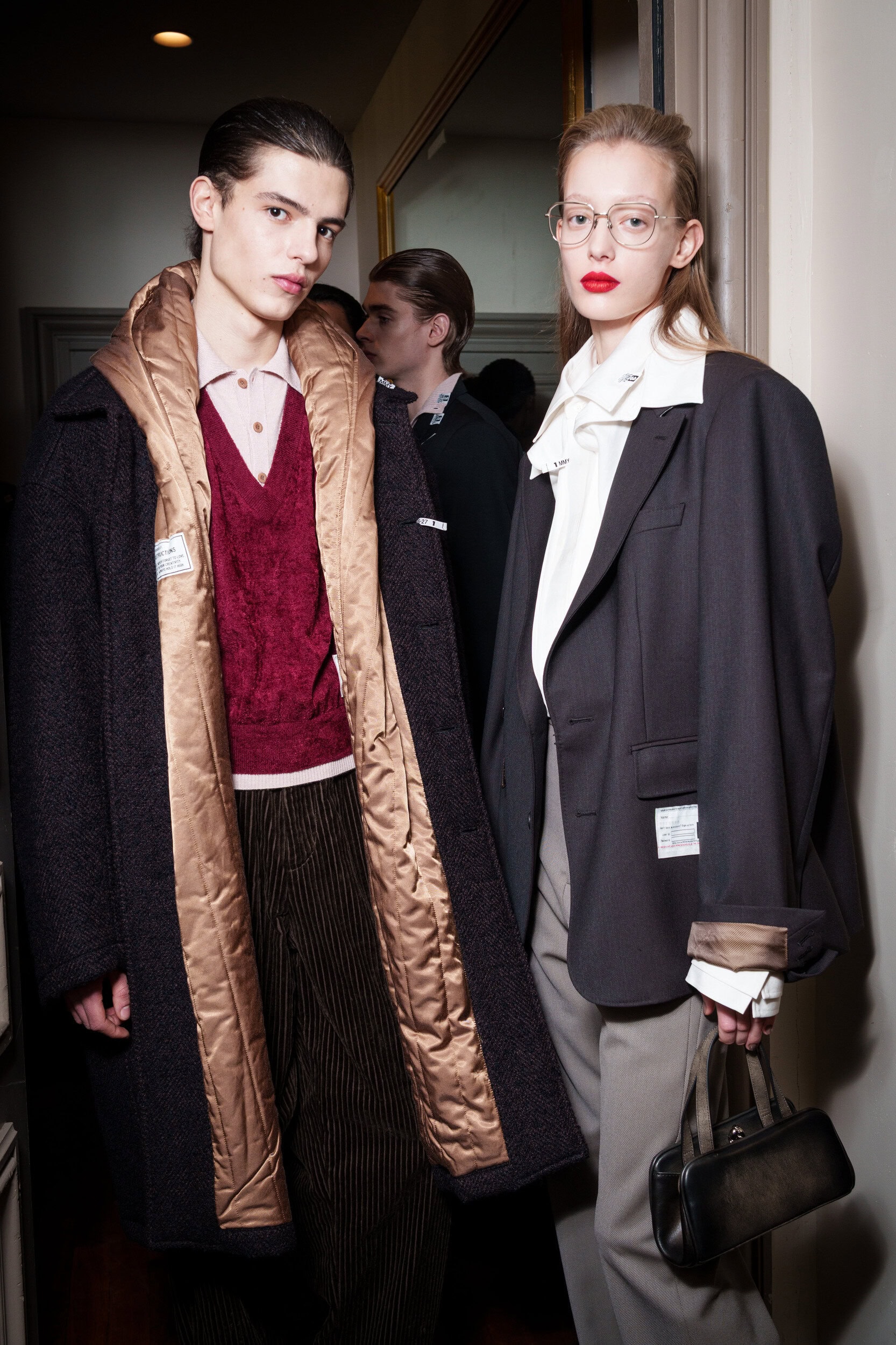 Maison Mihara Yasuhiro Fall 2026 Men’s Fashion Show Backstage