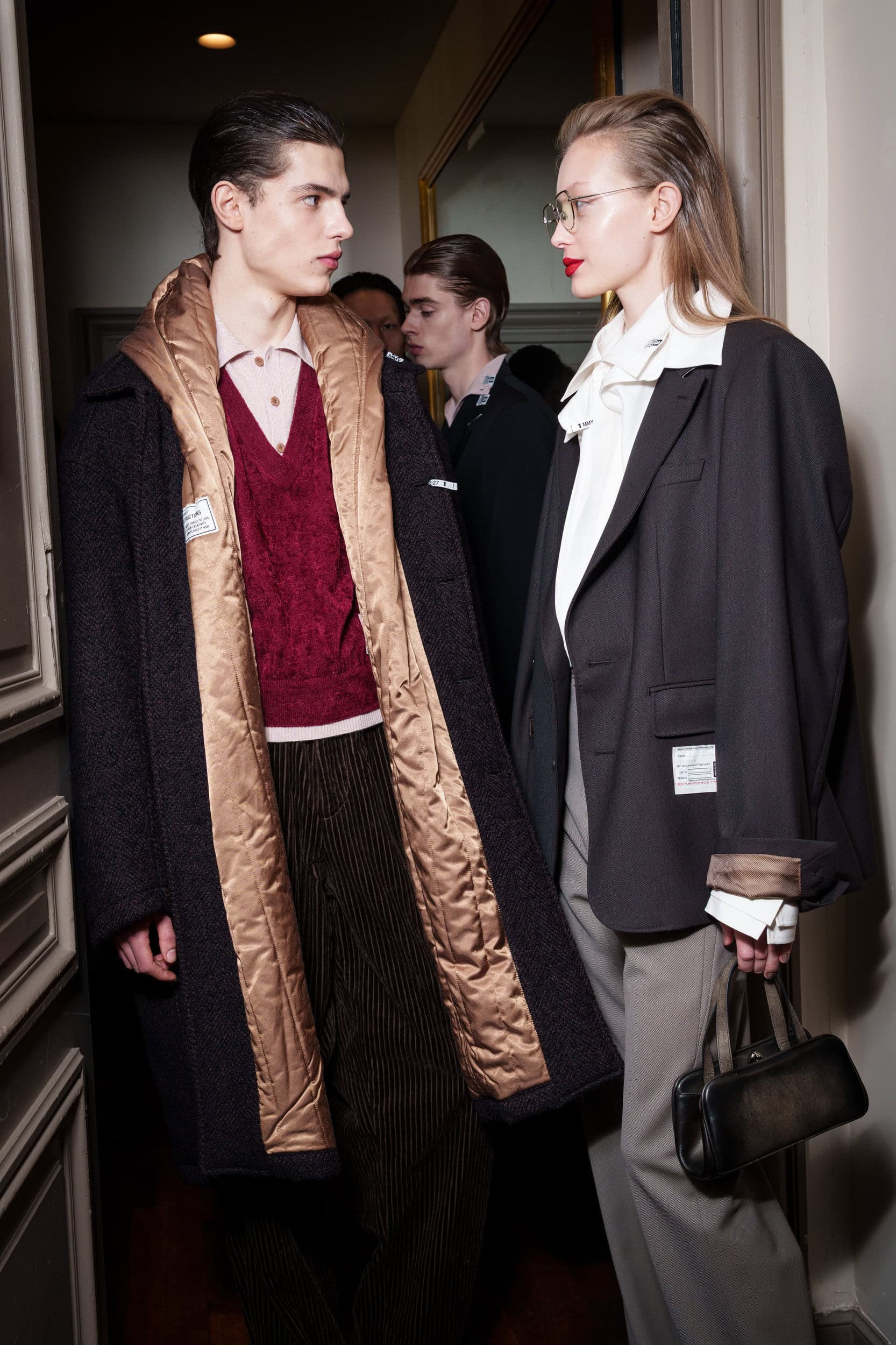 Maison Mihara Yasuhiro Fall 2026 Men’s Fashion Show Backstage