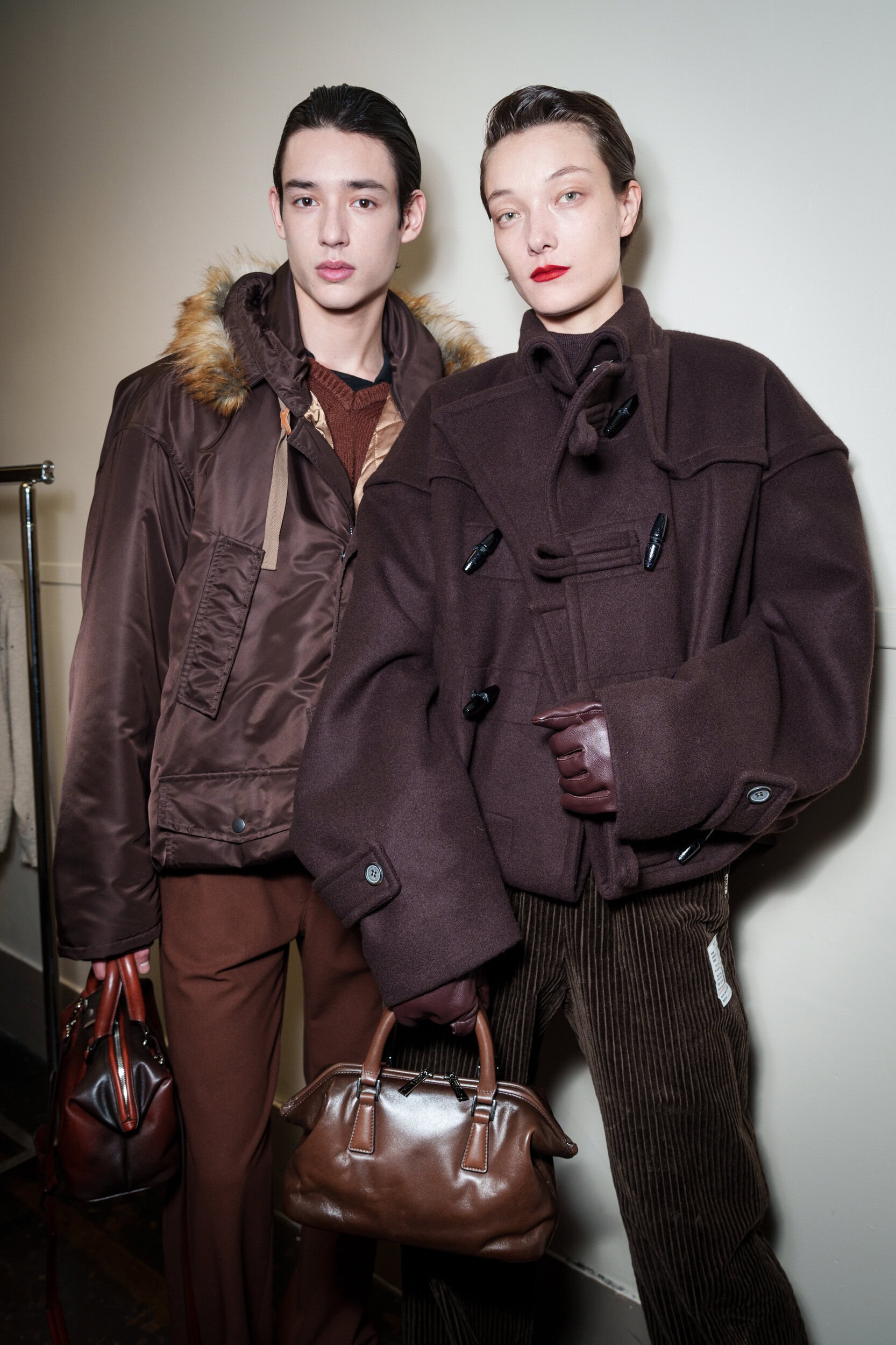 Maison Mihara Yasuhiro Fall 2026 Men’s Fashion Show Backstage