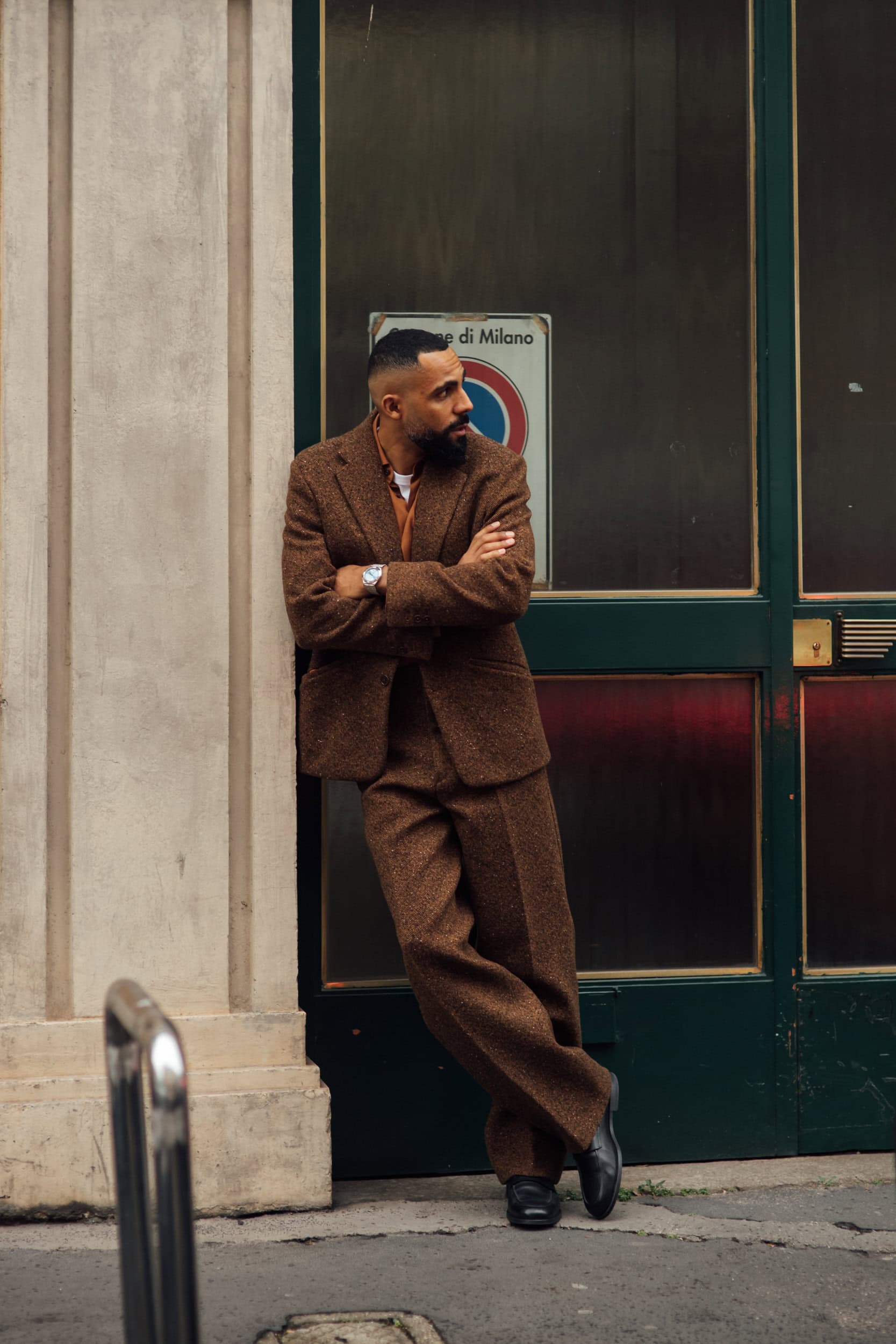 Milano Milan Men's Street Style Fall 2026 Shows