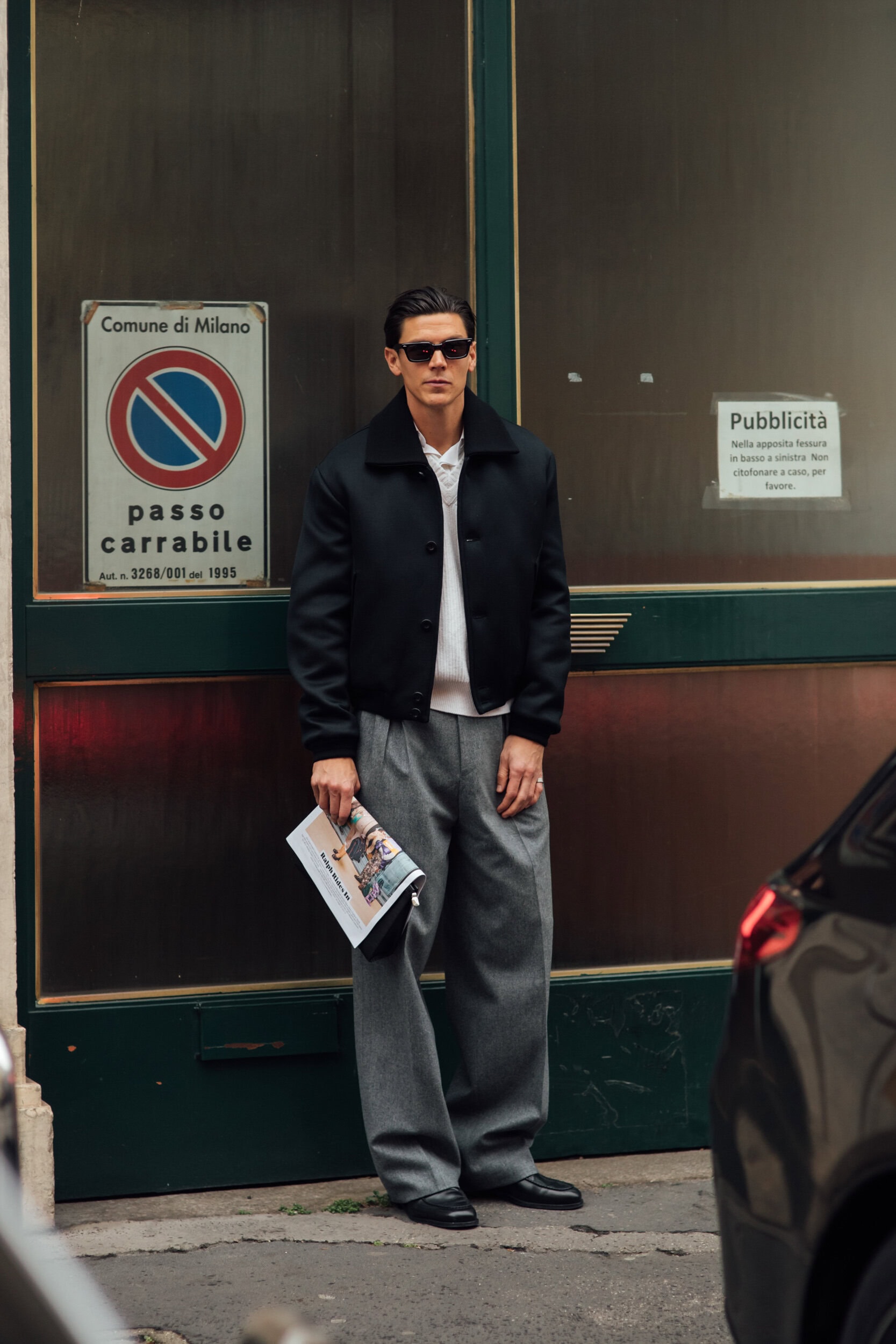 Milano Milan Men's Street Style Fall 2026 Shows