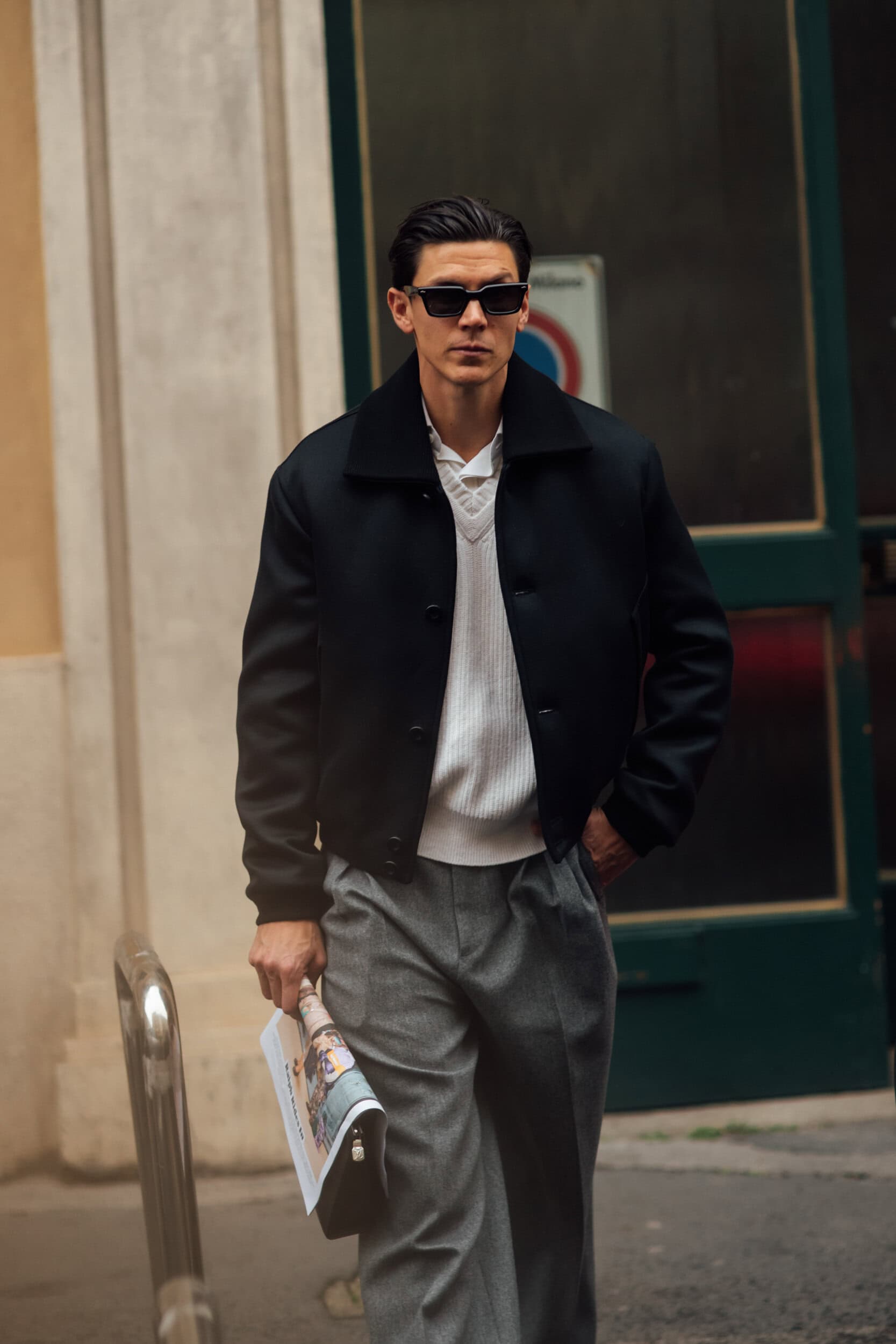 Milano Milan Men's Street Style Fall 2026 Shows
